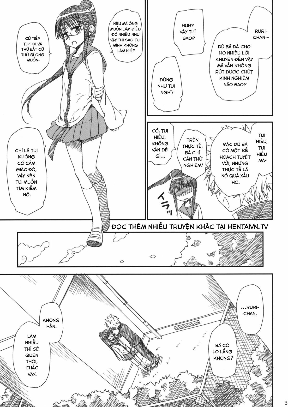 Đọc truyện hentai Megane no Yoshimi (Nisekoi). - Oneshot