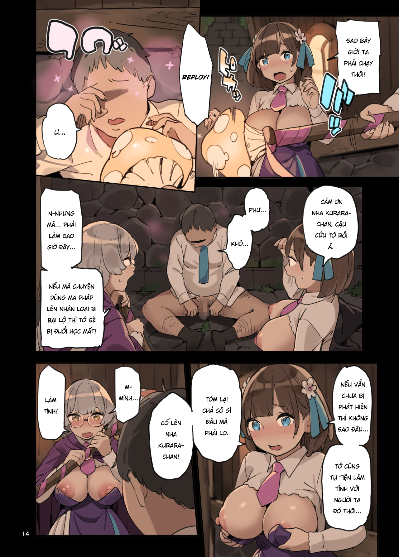 Đọc truyện hentai Học làm tình bằng ma pháp! - Chap 1