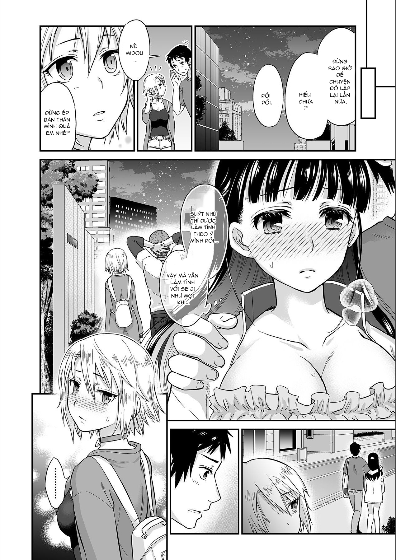 Đọc truyện hentai Anh ta không thể làm em thỏa mãn vậy thì anh có làm được không? - Chap 2