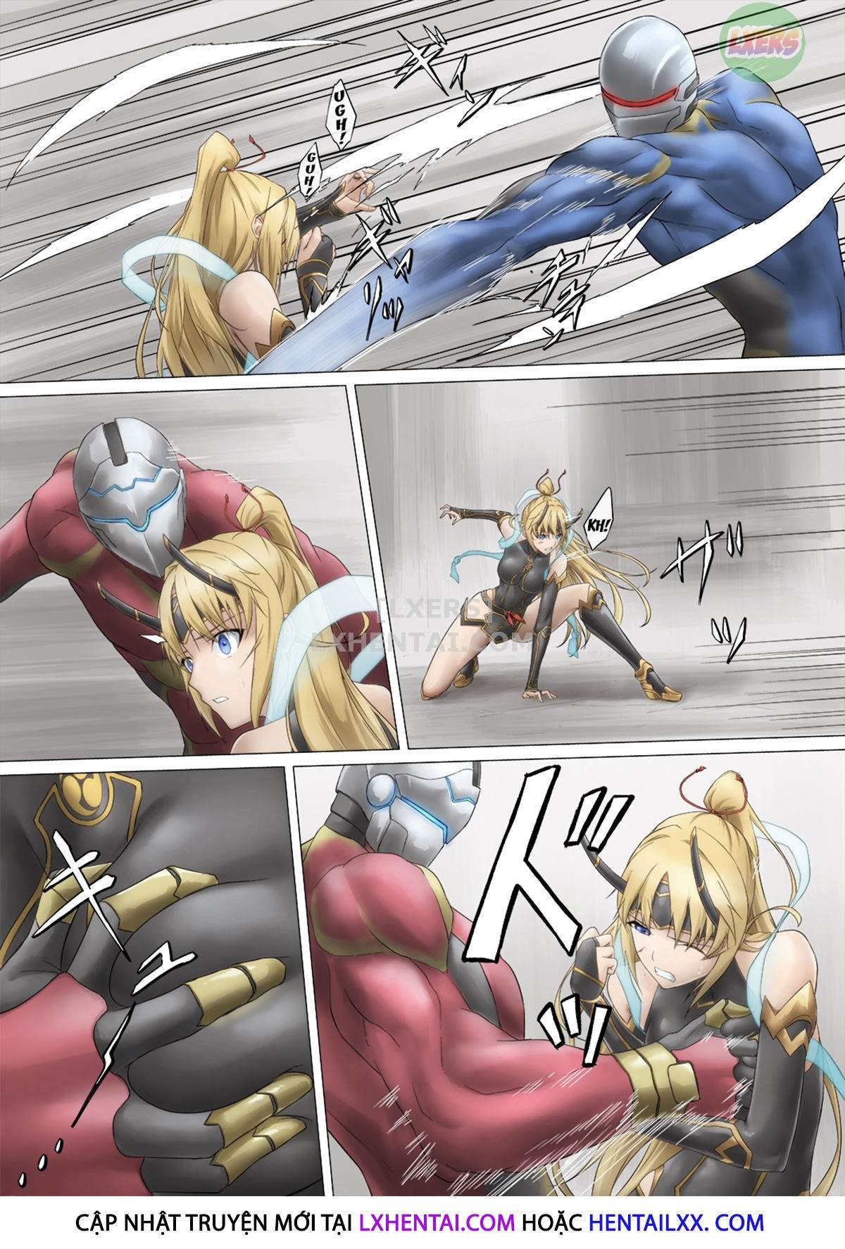 Đọc truyện hentai Heroine Violation: Swapped Between 5 Enemies - Oneshot