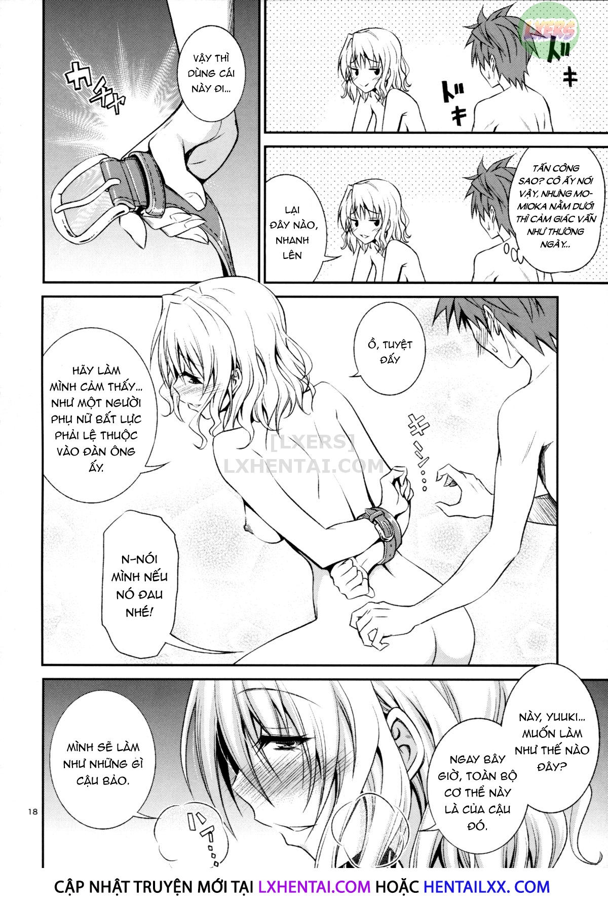 Đọc truyện hentai Momioka's Horniness - Oneshot