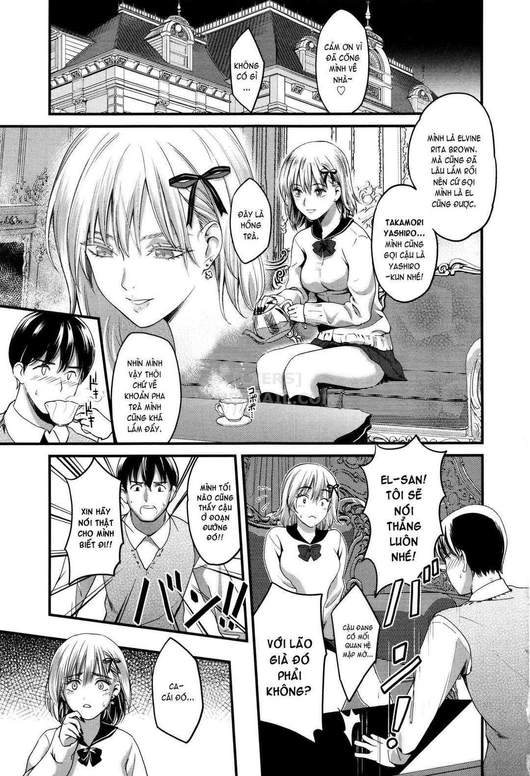 Đọc truyện hentai Seifuku No Mama Aishinasai! - Chap 4