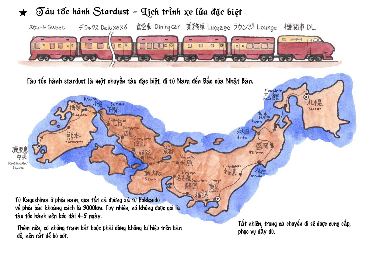 Đọc truyện hentai Chuyến tàu mơ ước - Chap 1