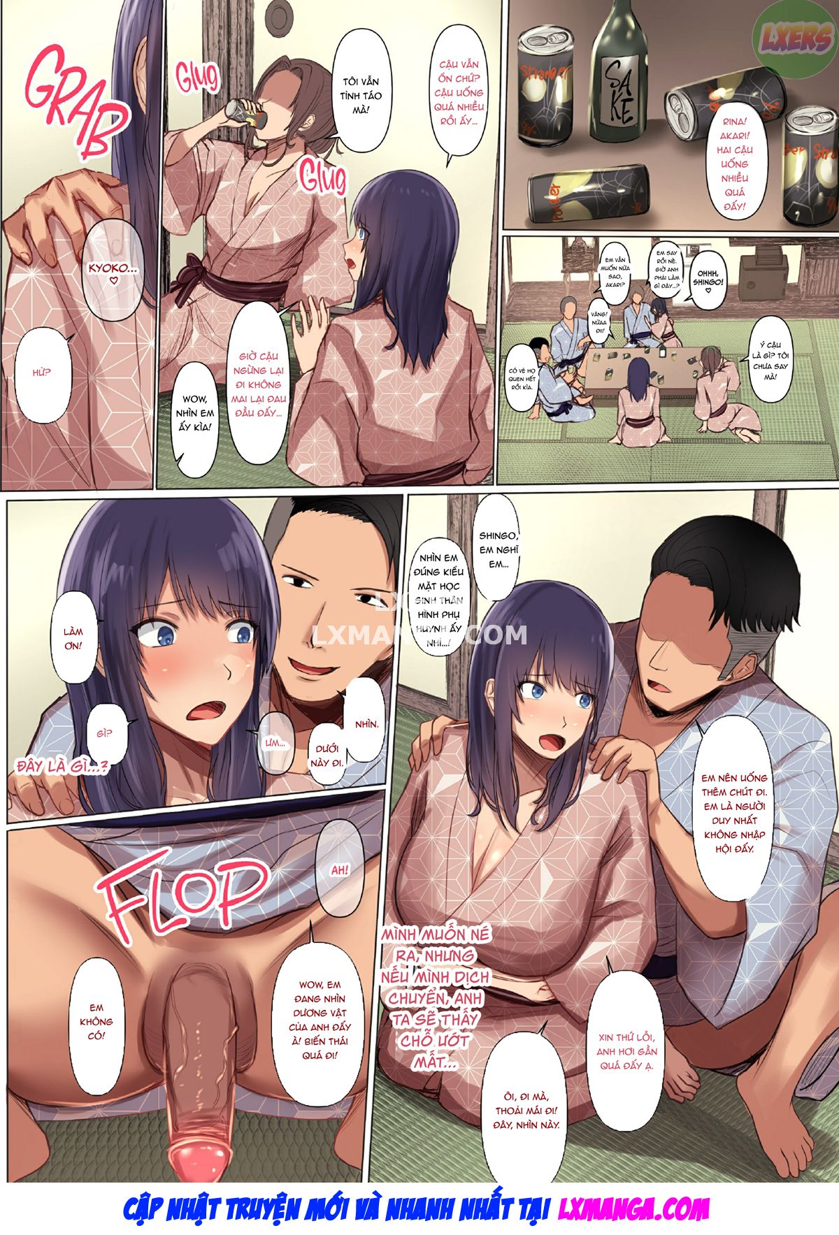 Đọc truyện hentai Người yêu thời thơ ấu của tôi đã bị gài bẫy bởi con cặc khổng lồ của một học sinh lớp trên - Chap 2 - [END]