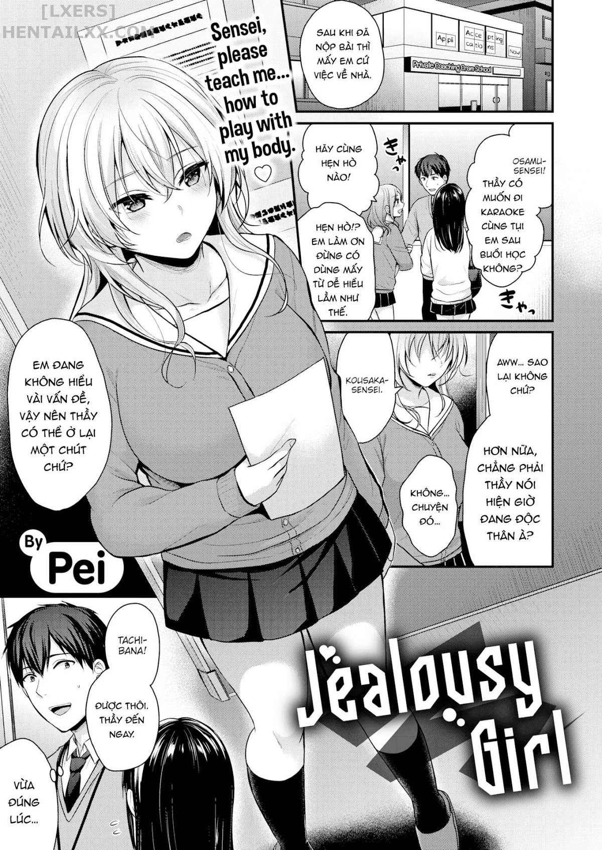 Đọc truyện hentai Jealousy Girl - Oneshot