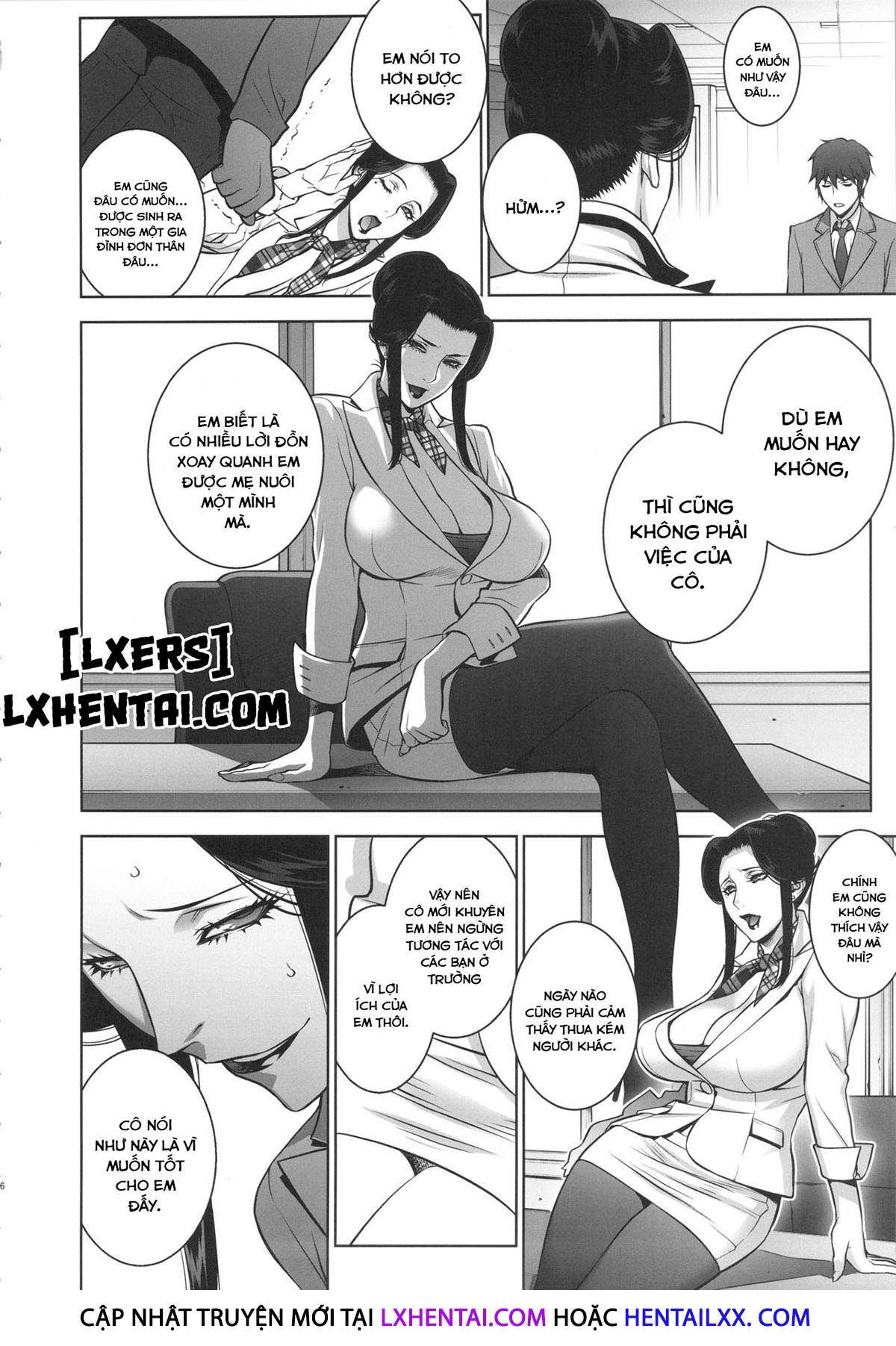 Đọc truyện hentai Etsuraku no Onna Rijichou - Chap 1