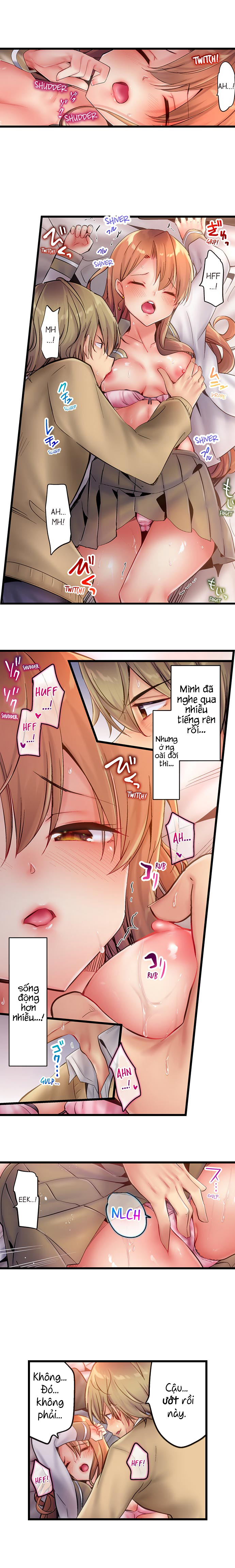 Đọc truyện hentai Busted in One Thrust - Chap 3: Ờ... mò mẫm time :)