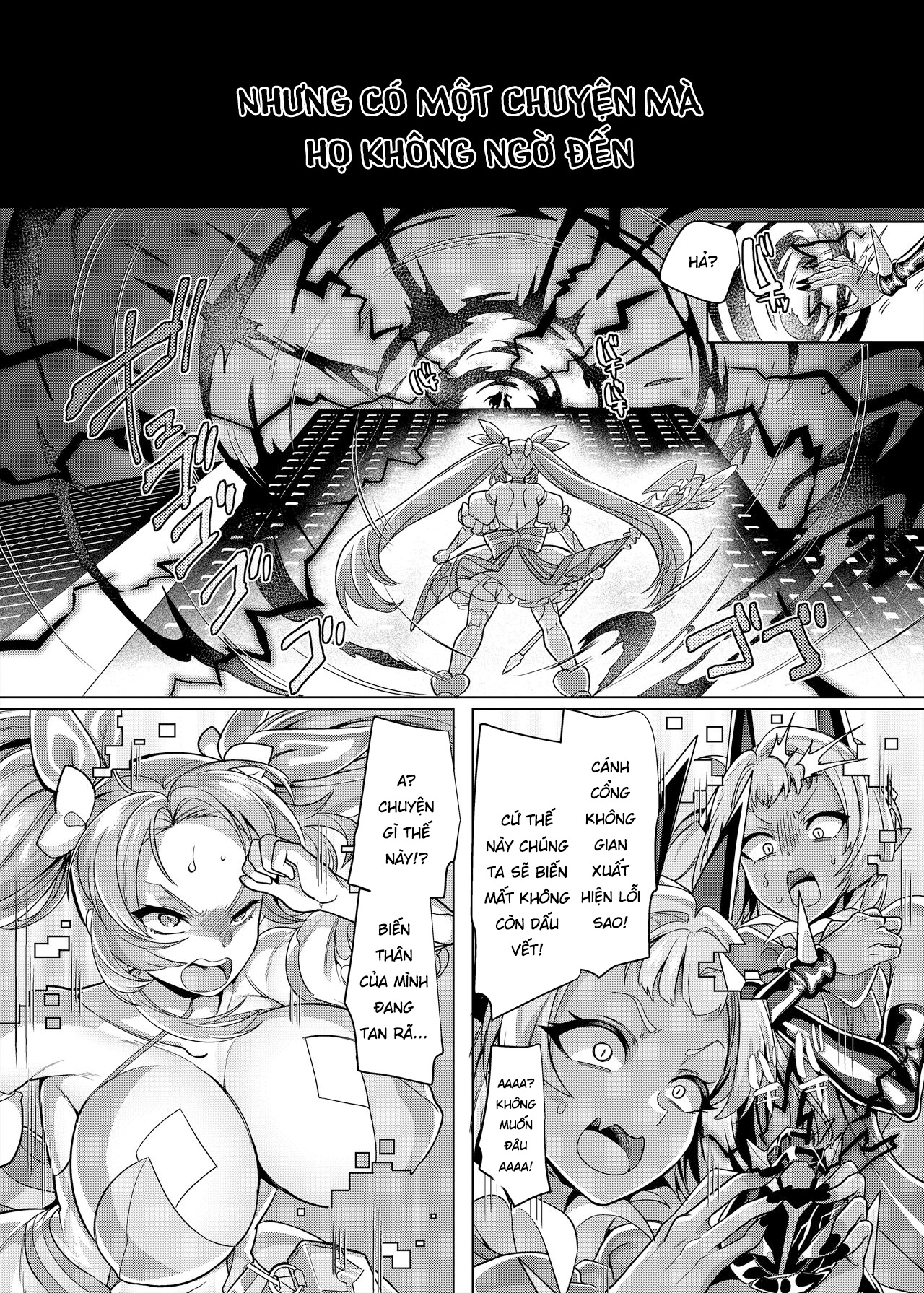 Đọc truyện hentai Thiếu nữ ma pháp và hành trình giải cứu em gái - Oneshot