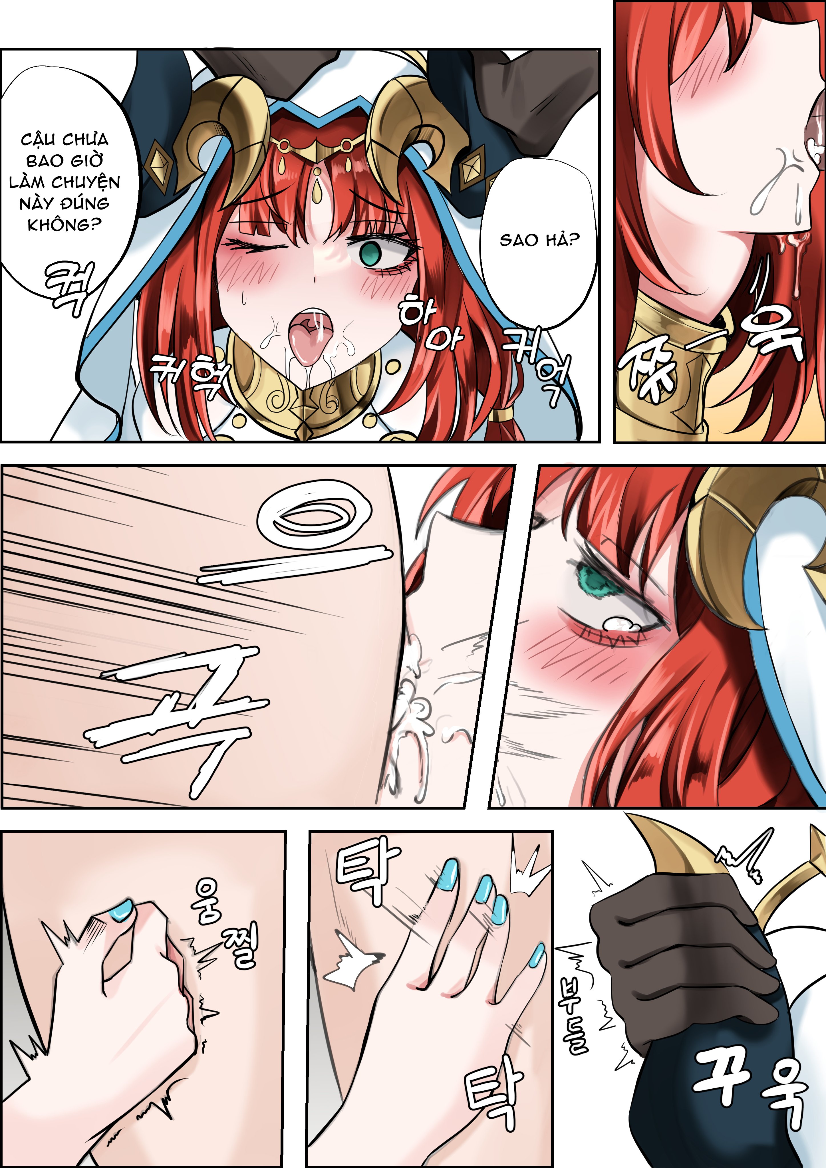 Đọc truyện hentai Đoá hoa nở rộ trong làn khói - Anh bạn à