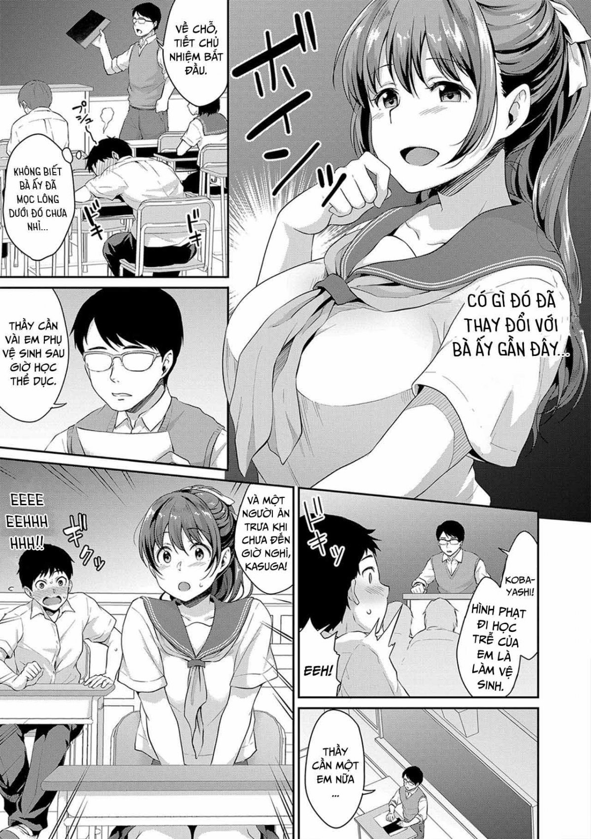 Đọc truyện hentai Lớp học của những thiếu niên hứng tình - Chap 3
