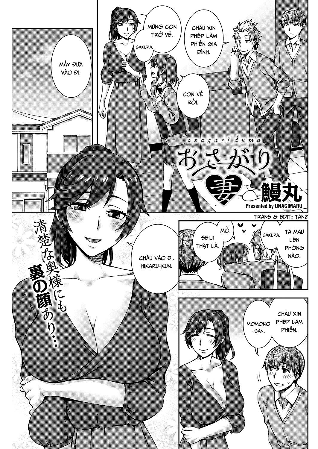 Đọc truyện hentai Osagari Tsuma - Oneshot