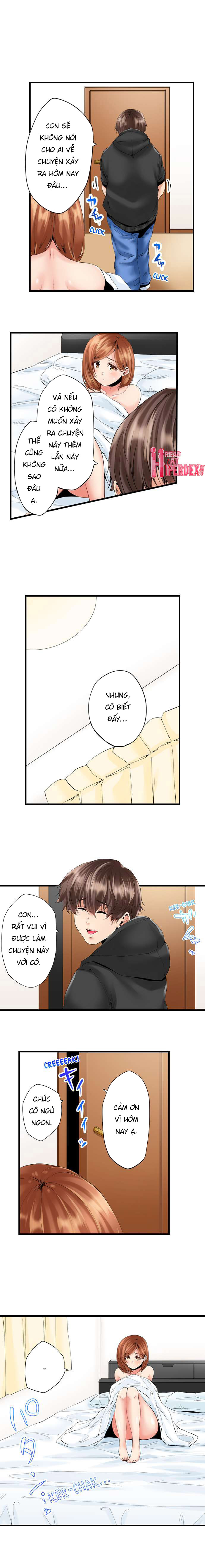 Đọc truyện hentai NTR Cô Hàng Xóm Ngay Trong Phòng Của Chồng Cô Ấy - Chapter 4