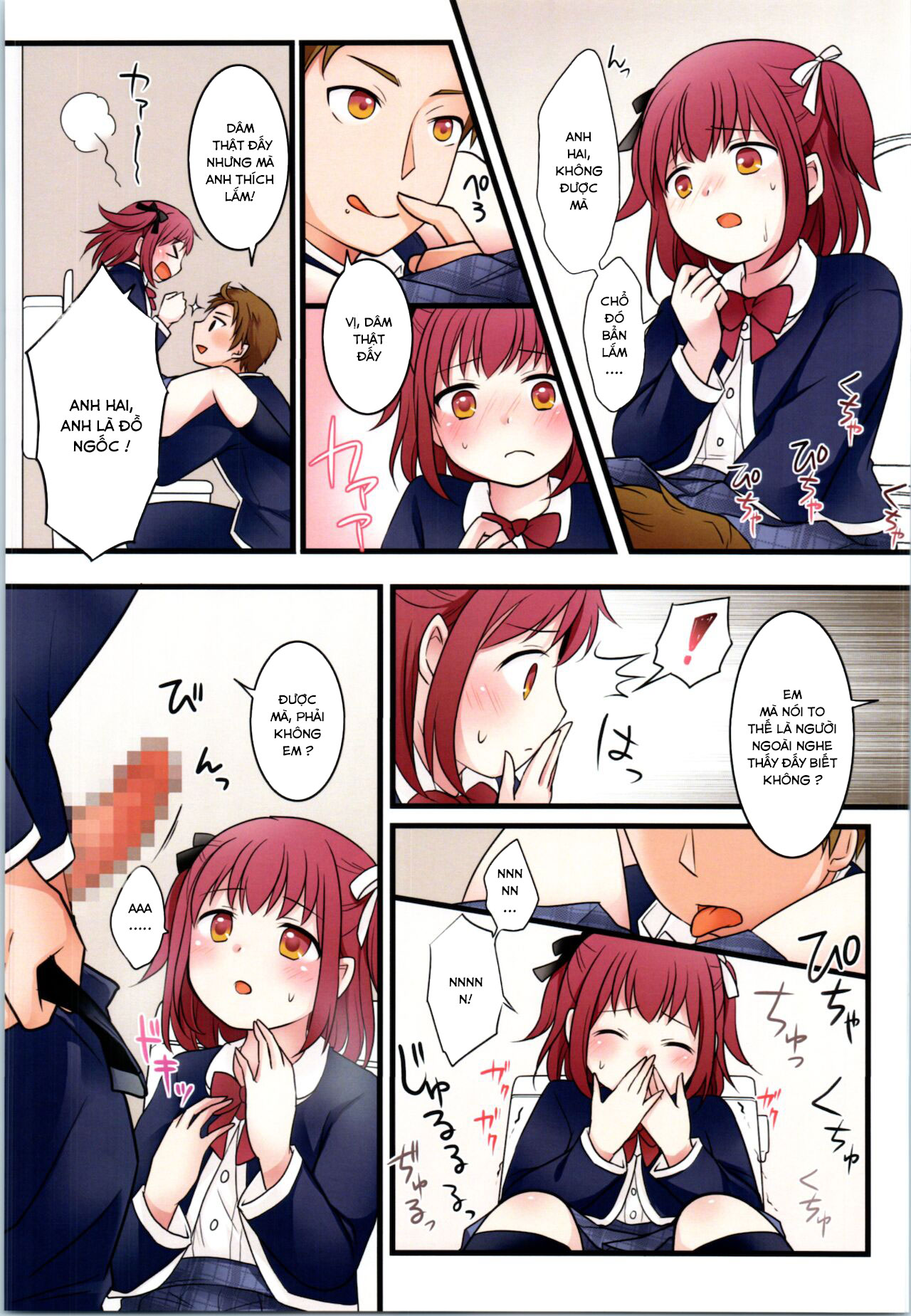 Đọc truyện hentai TS Shite Onitatchi no Seiyokushori Kakari ni natta tachi no toaru Ichinichi - Oneshot