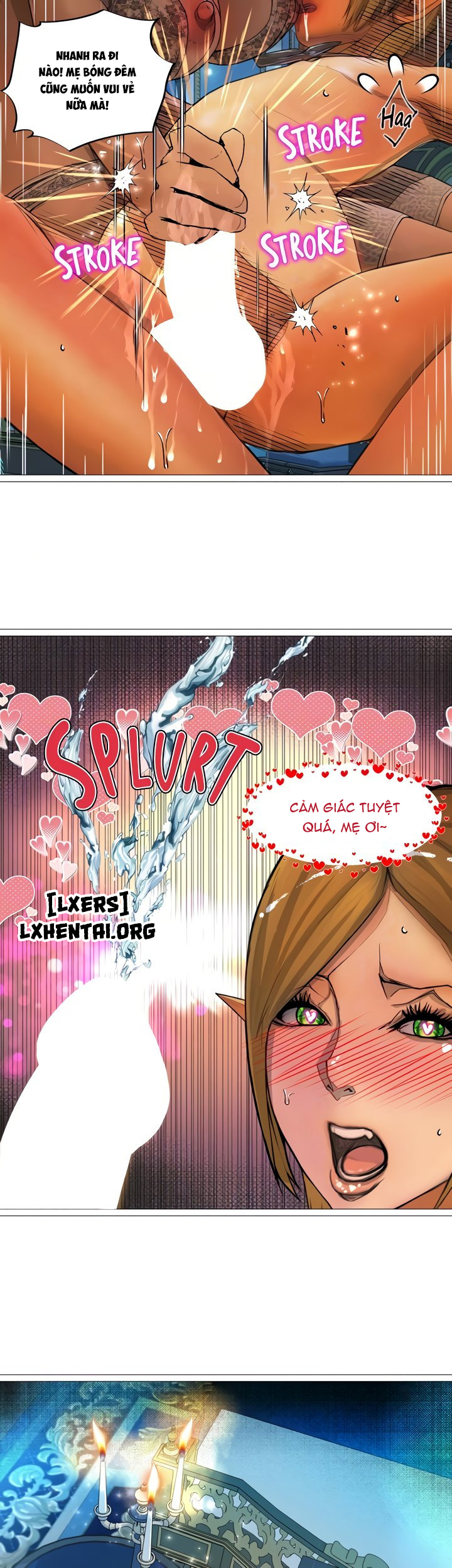 Đọc truyện hentai Nữ Hoàng Dark Elf Và Nô Lệ Orc - Chap 26