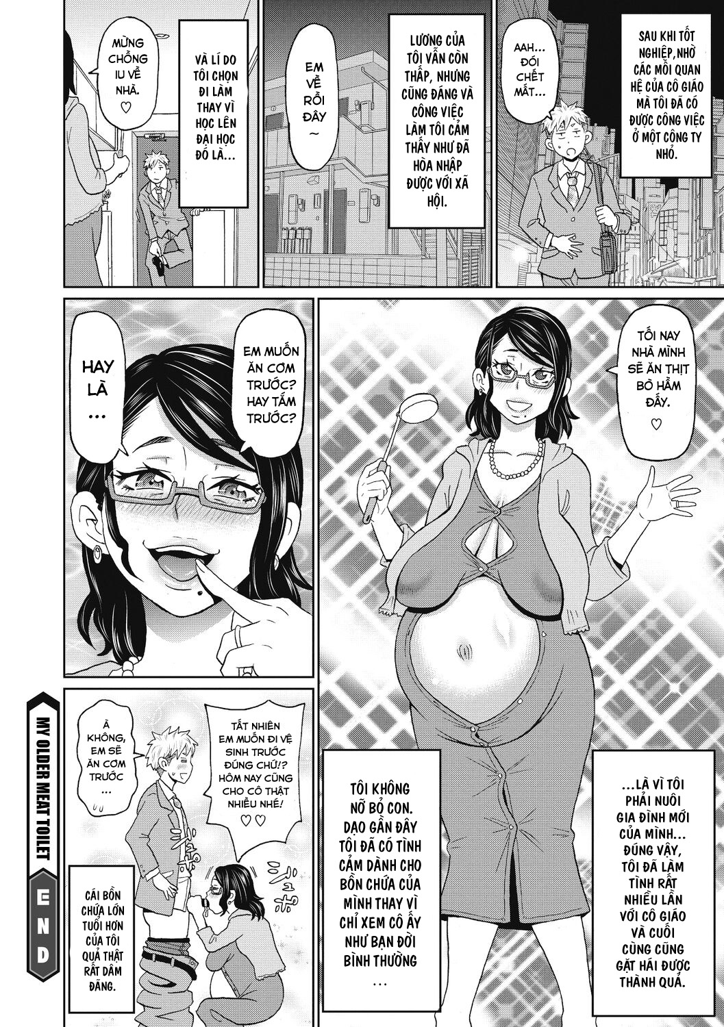 Đọc truyện hentai Bồn tiểu bằng thịt của tôi - Oneshot