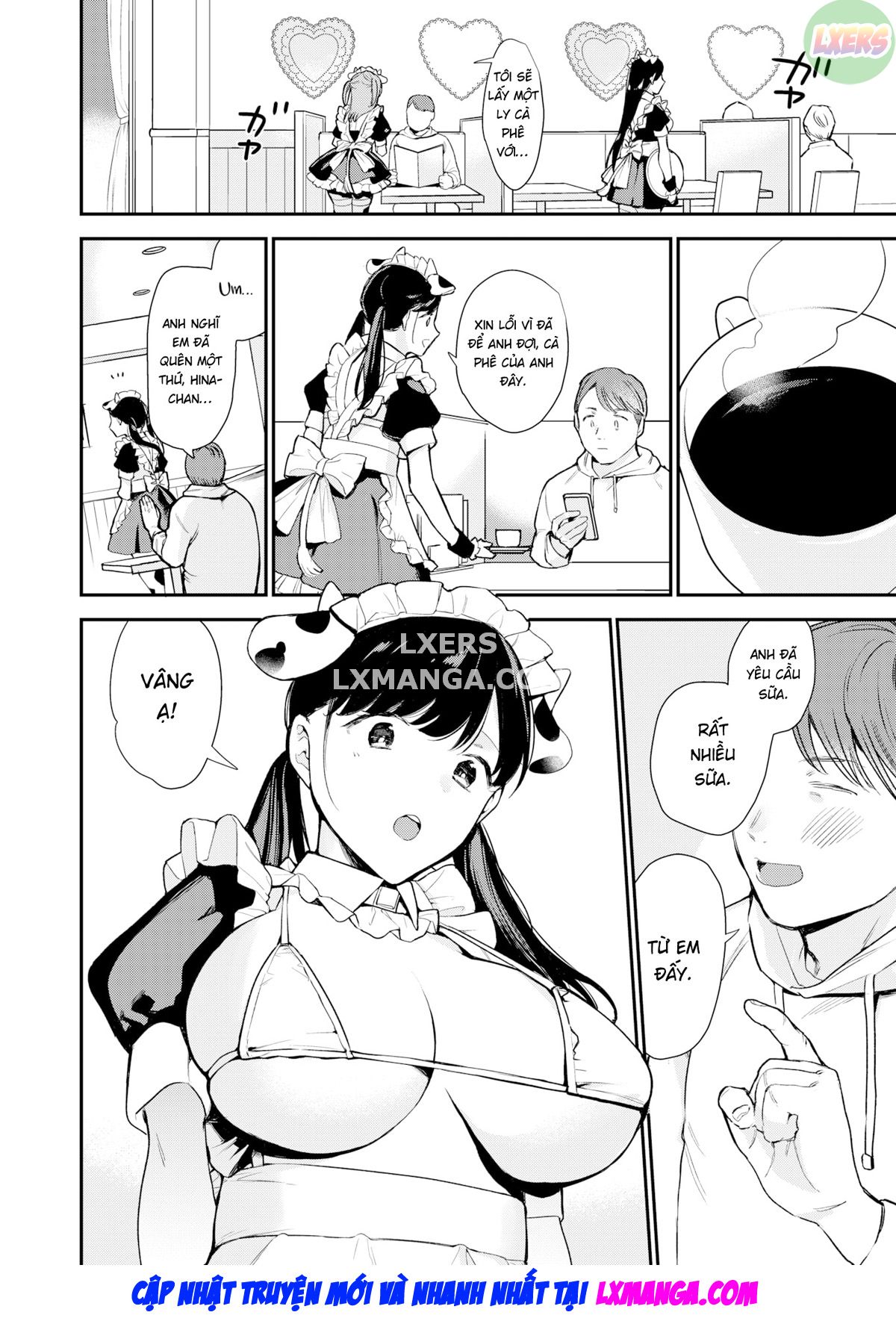 Đọc truyện hentai Cho anh xin thêm ít sữa - Oneshot