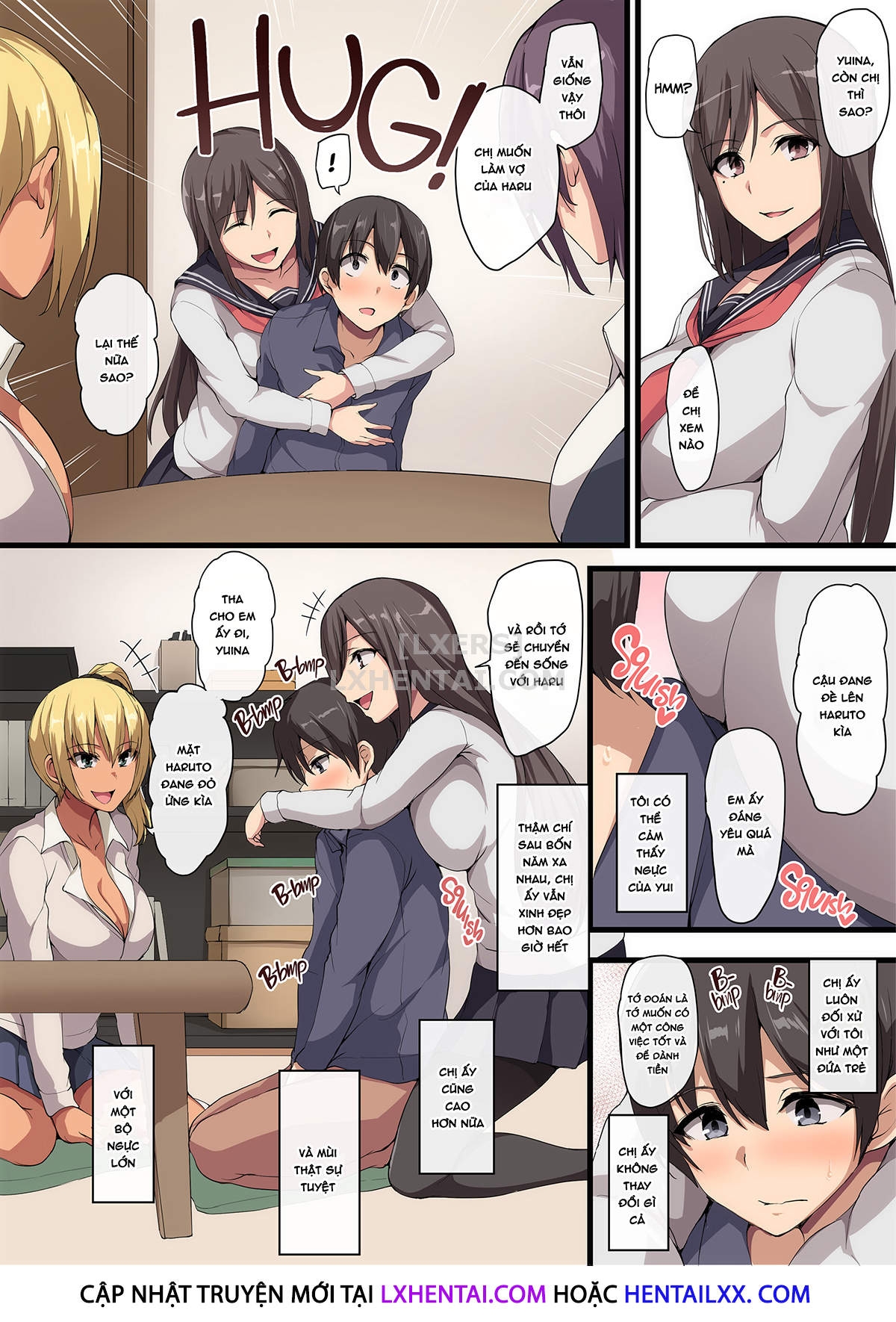 Đọc truyện hentai Lovey-Dovey Sex Life With Older Ladies - Losing My Virginity To a Harem - Oneshot