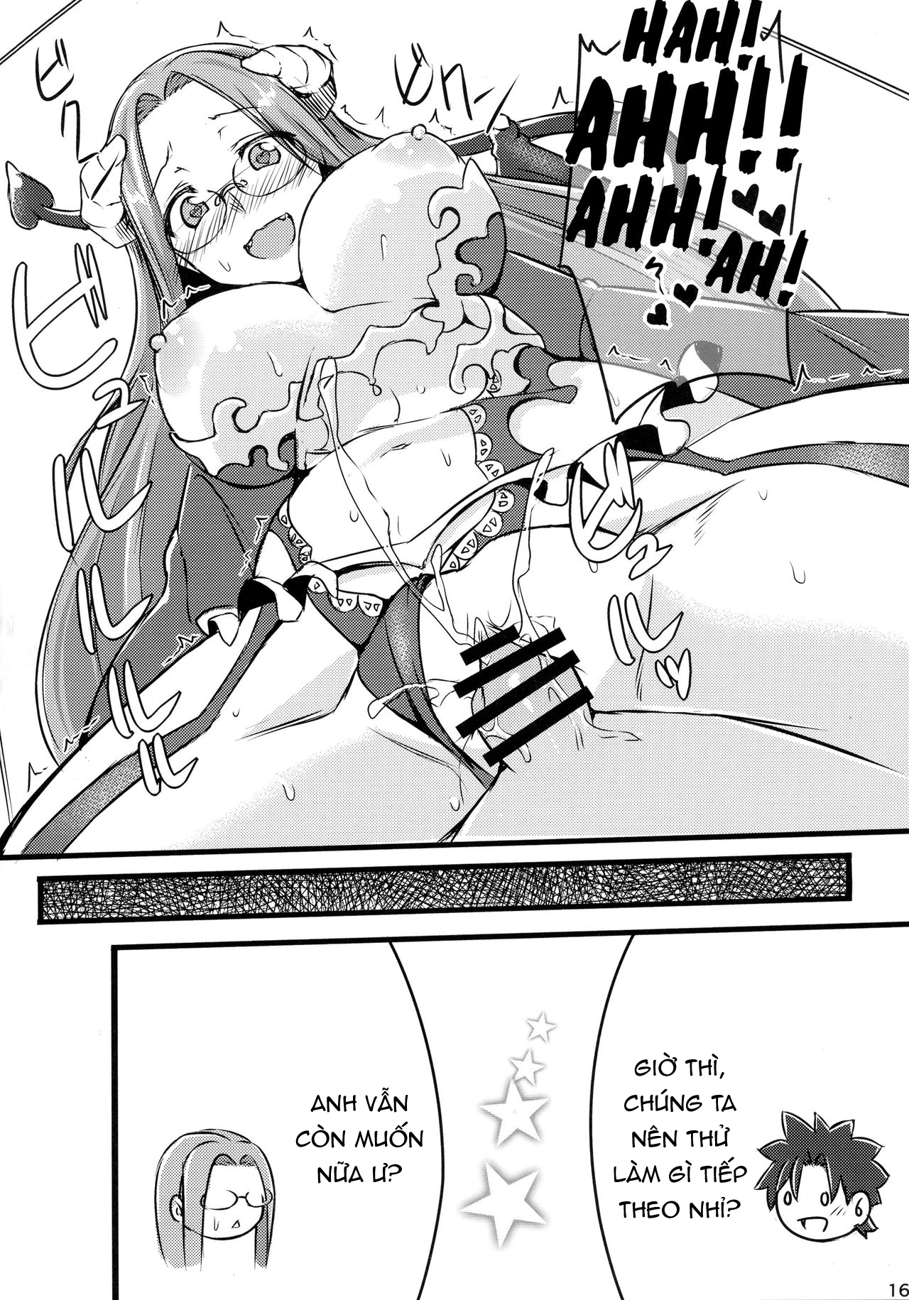 Đọc truyện hentai Halloween cùng Rider-san - Oneshot