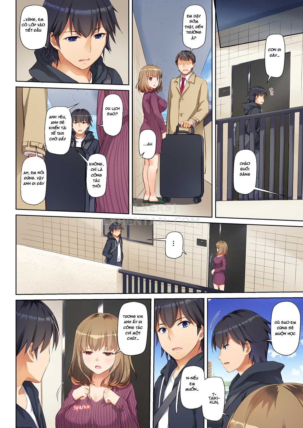 Đọc truyện hentai Hitozuma Osananajimi to Hitonatsu no Dekigoto - Chap 1