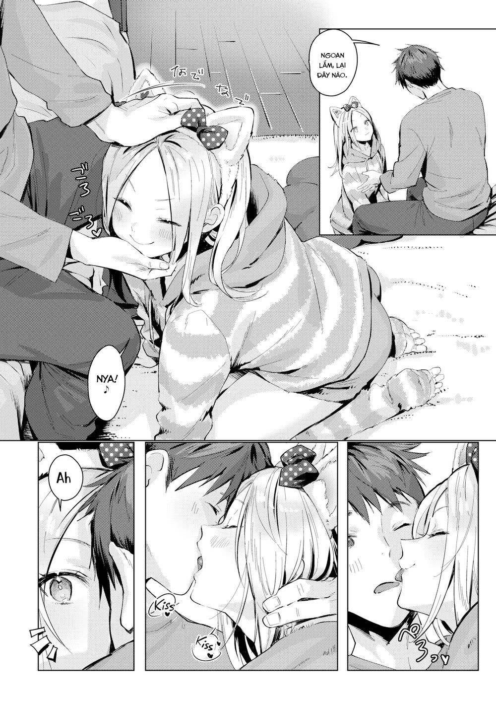 Đọc truyện hentai Playing Kitty - Oneshot