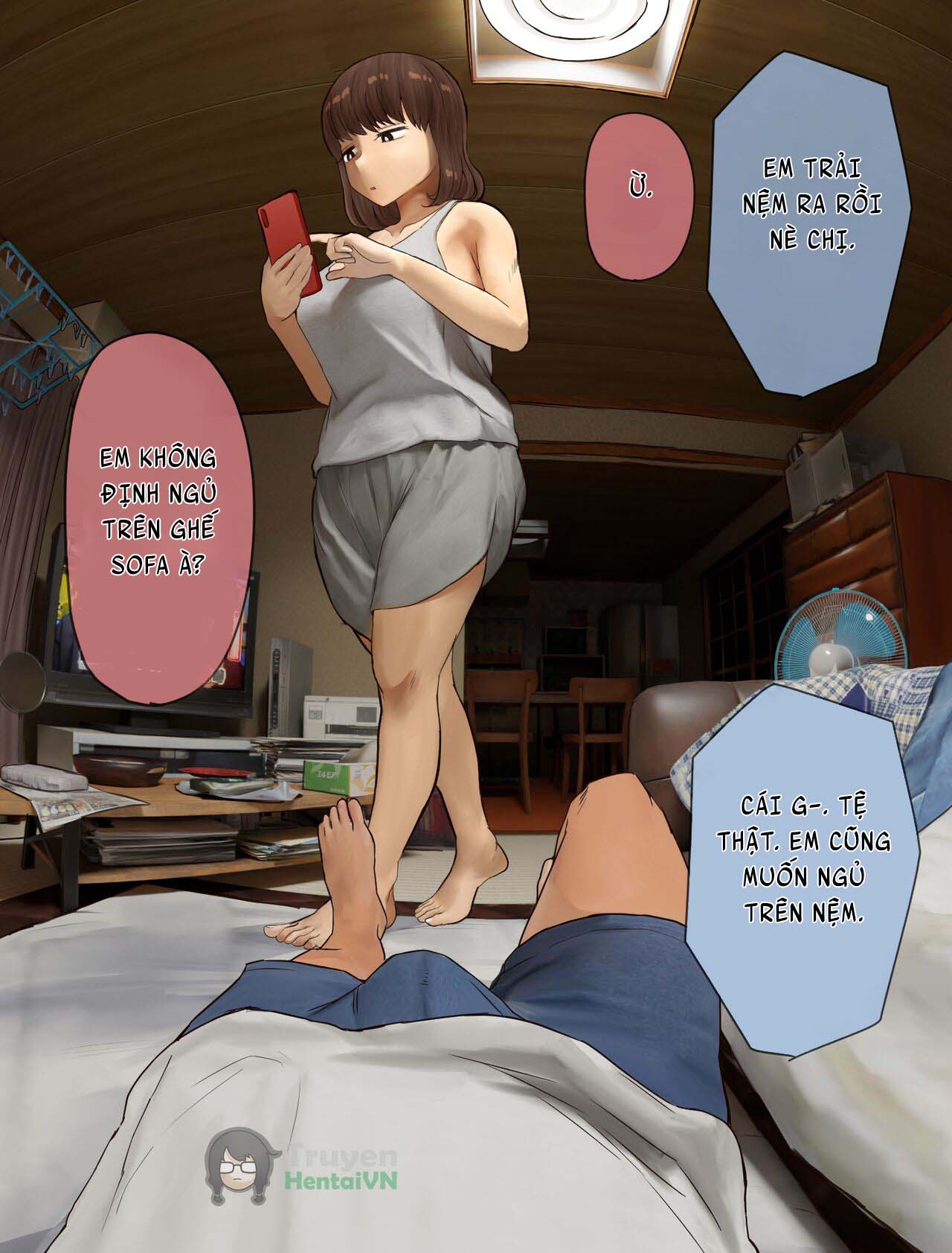 Đọc truyện hentai Ane to no Nichijou Kaiwa - Oneshot