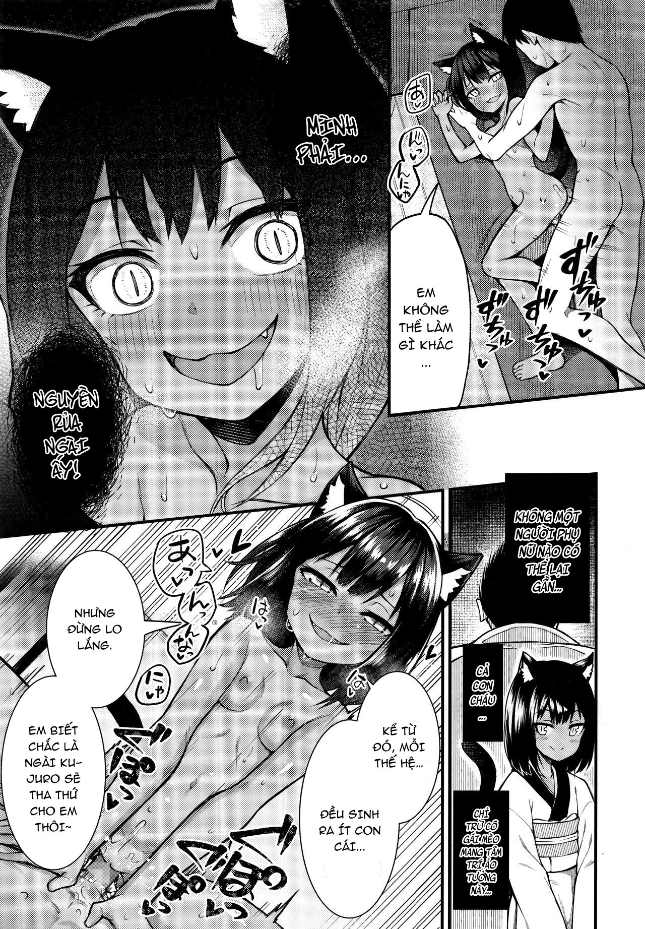 Đọc truyện hentai Neko no Ongaeshi - Oneshot
