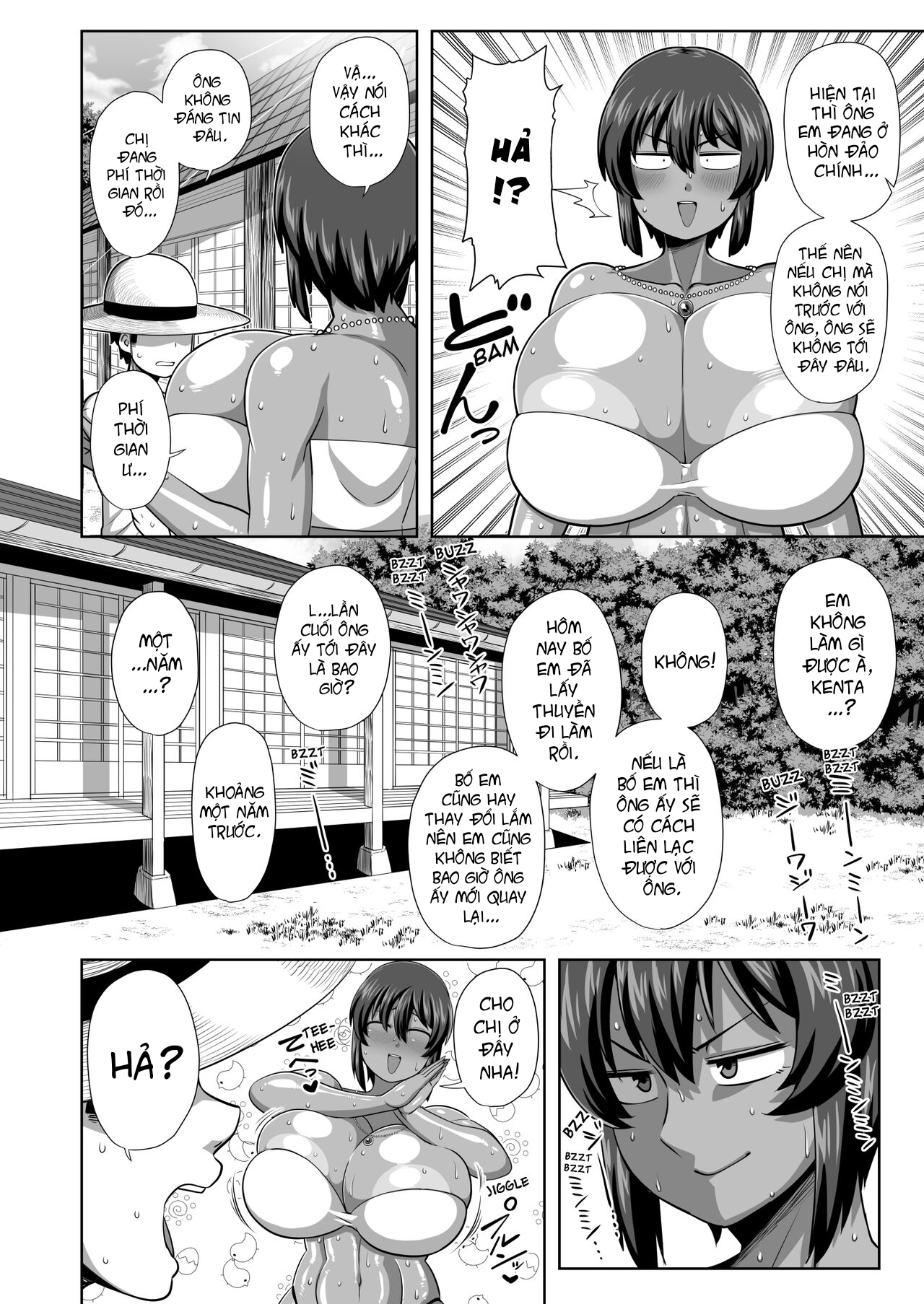 Đọc truyện hentai Mùa hè tươi mát cùng Natsuki - Oneshot