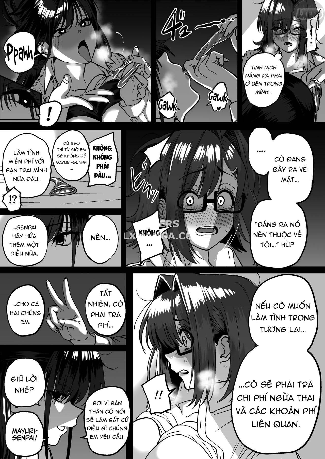 Đọc truyện hentai Itabasami na Wakachi Ai - Chap 4