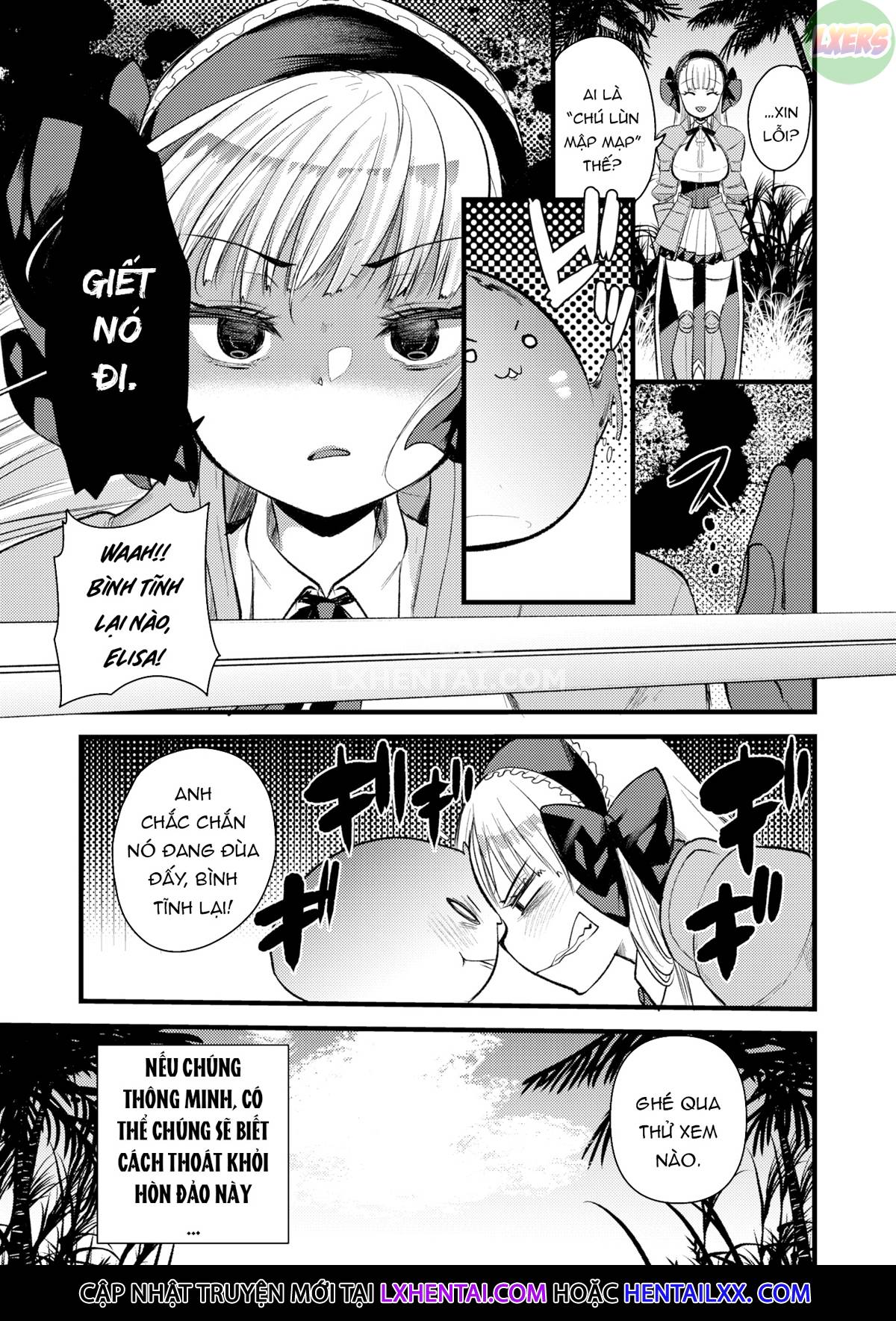 Đọc truyện hentai Cuộc sống thư thái nơi đảo hoang cùng cô Kỵ sĩ công chúa Level 1 - Chap 7