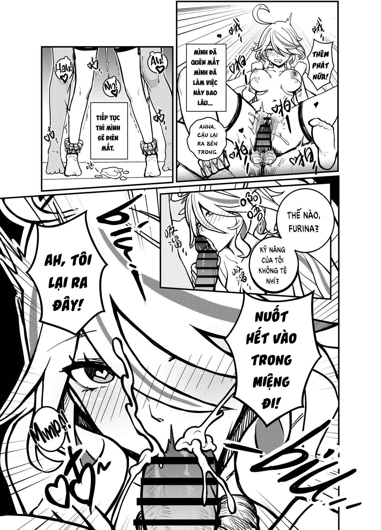 Đọc truyện hentai Furina ngu ngốc. - Oneshot