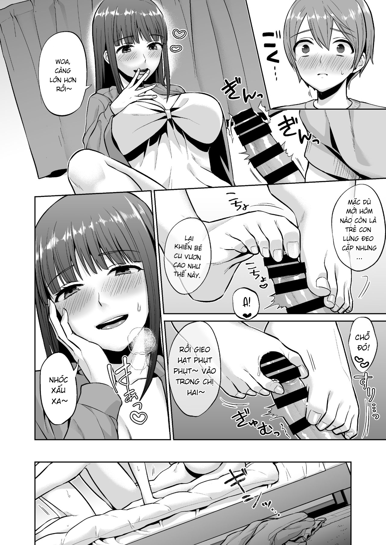 Đọc truyện hentai Bản tính dâm đãng của chị gái điềm tĩnh - Oneshot