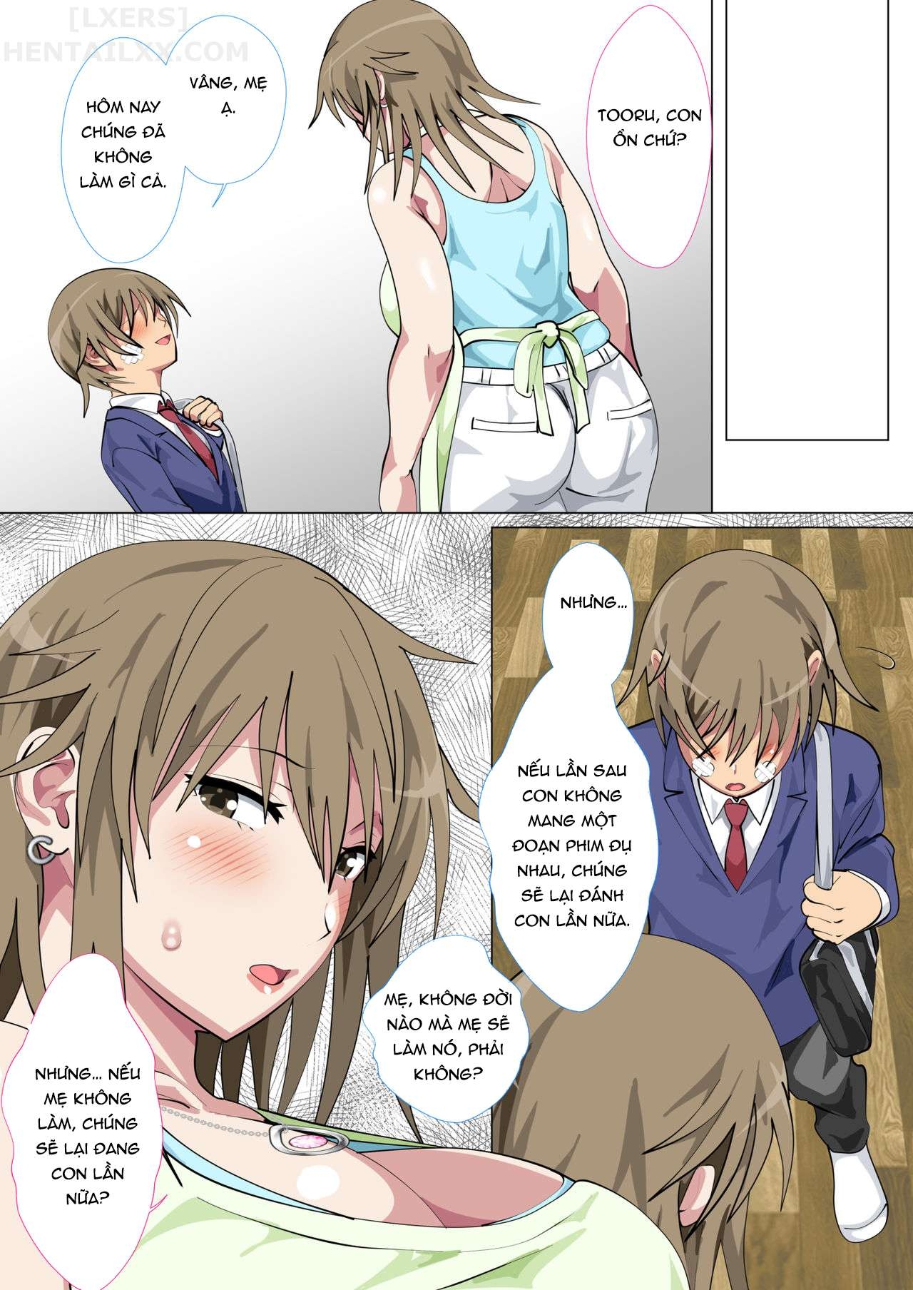 Đọc truyện hentai Ijimerarekko no Hahaoya ga Hamedori suru Batsu Game ni Makikomareta Kekka - Chap 2