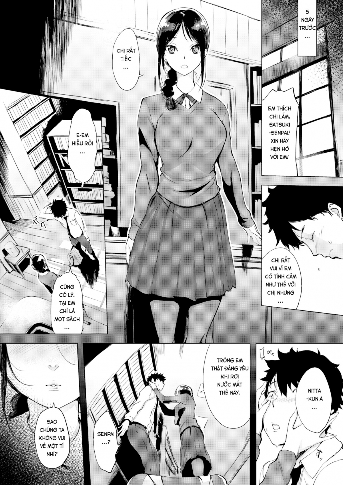 Đọc truyện hentai Thư Viện Của Những Nụ Cười - Oneshot