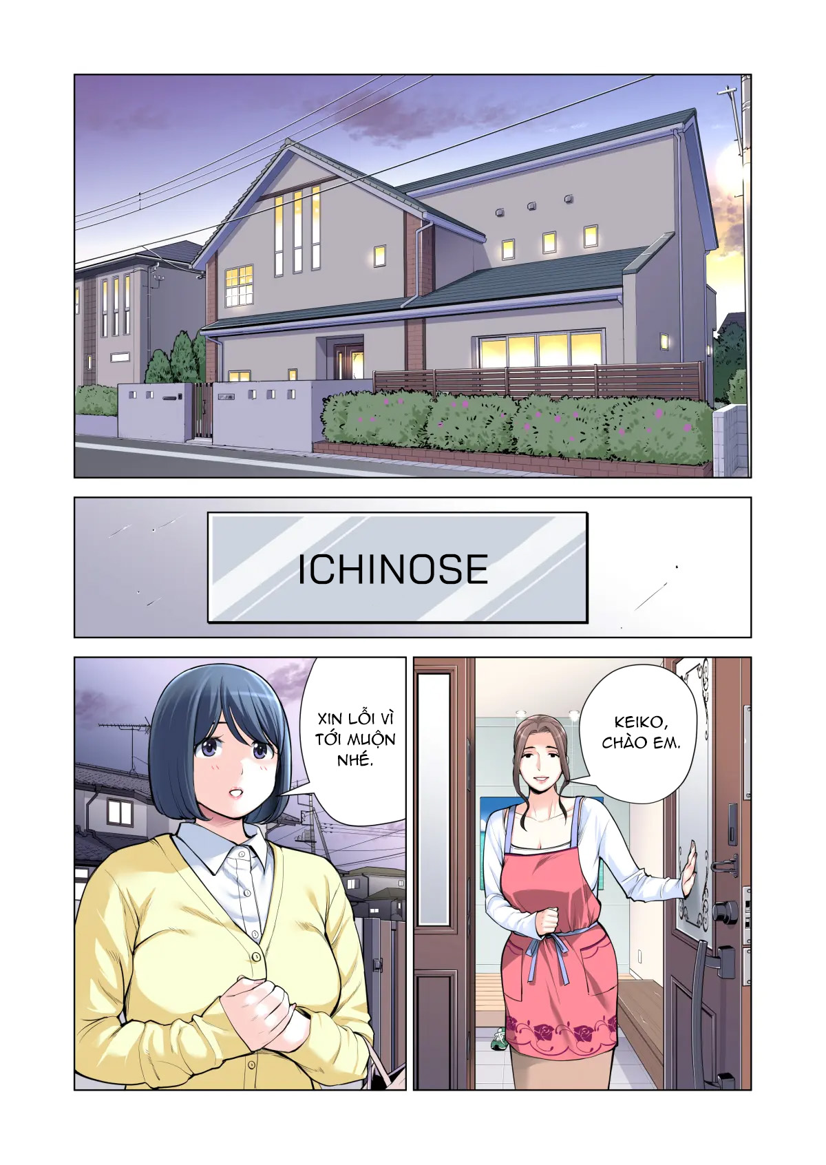 Đọc truyện hentai Bà chị có chồng ở tổ dân phố rất gợi tình 3: Bữa ăn của người có chồng - Oneshot