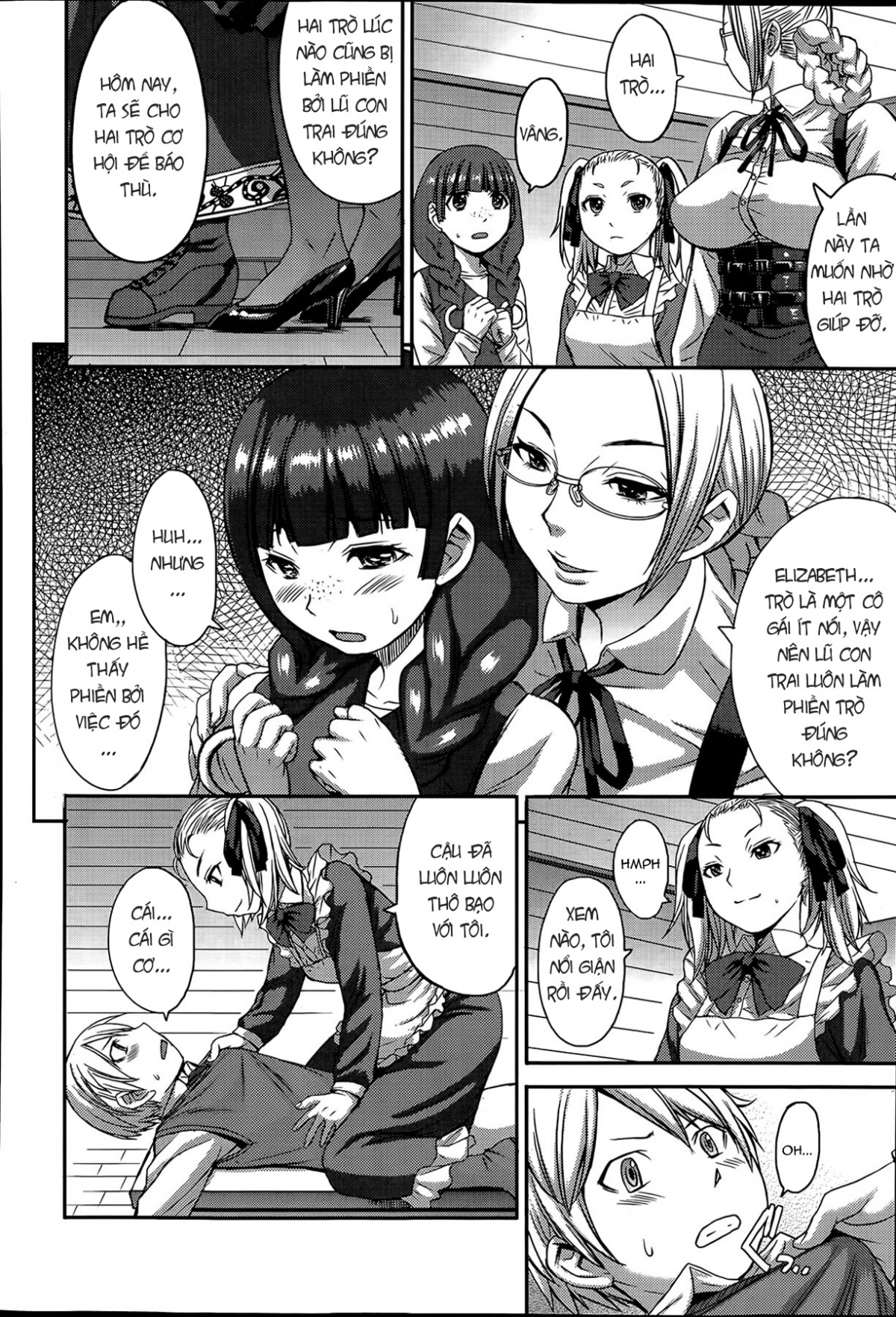 Đọc truyện hentai Tanoshii Shukuhaku Kenshuu - Oneshot