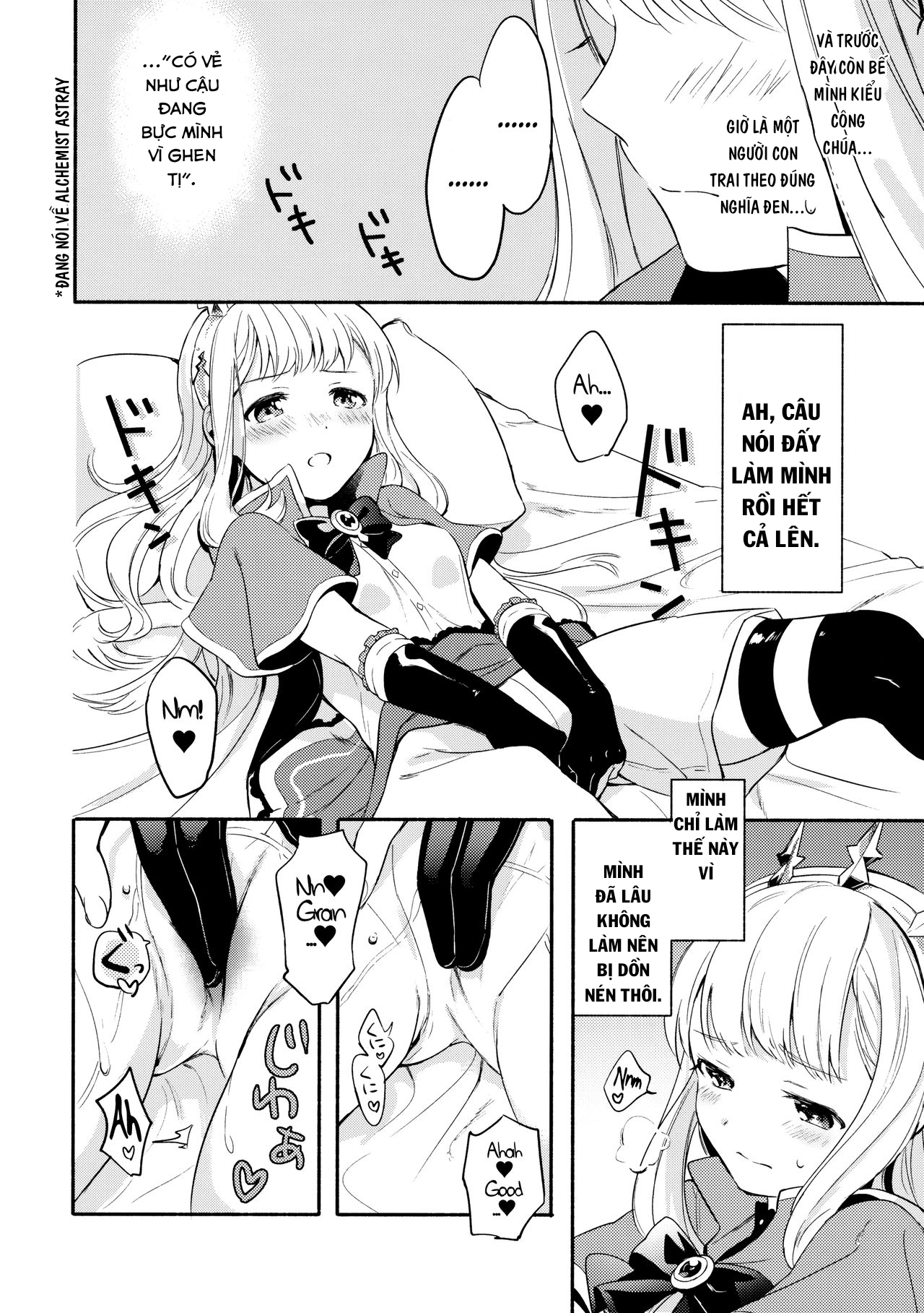 Đọc truyện hentai Cagliostro-chan đang yêu - Oneshot