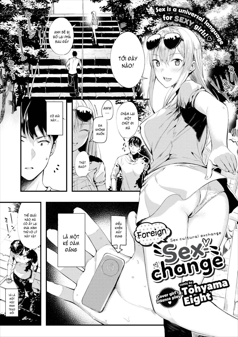 Đọc truyện hentai Foreign Sexchange - Oneshot