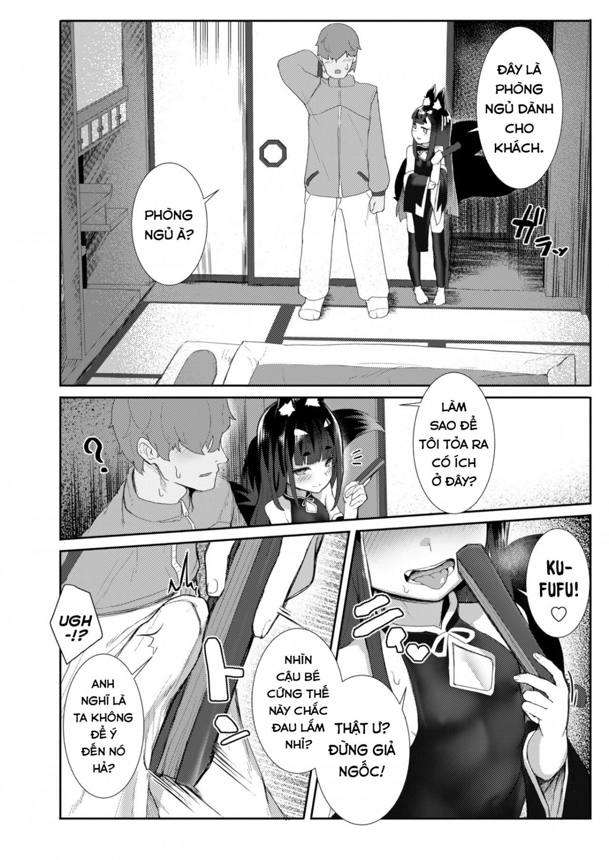 Đọc truyện hentai Vô tình đi lạc, tôi bị bé loli cáo vắt khô. - Oneshot