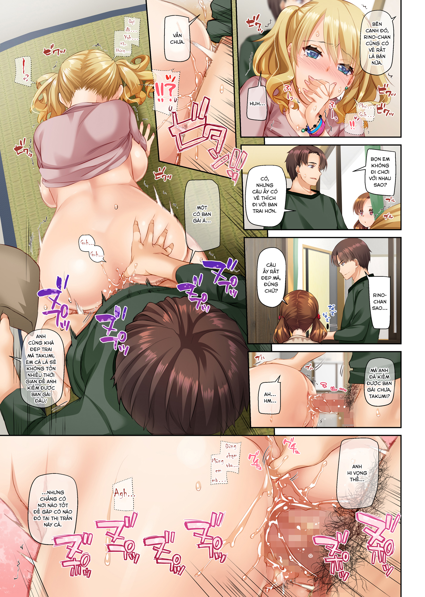 Đọc truyện hentai Inaka no Deaikei Gal wa Kyonyuu Shojo!? - Oneshot [Full Color]