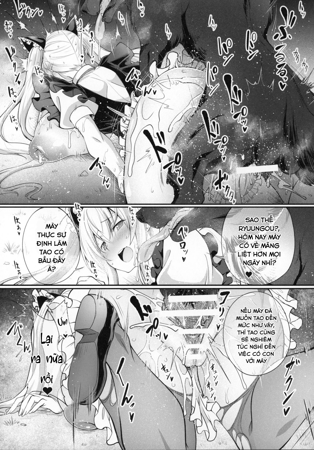 Đọc truyện hentai Cô hầu gái nhà bên khiêu gợi quá! - Oneshot