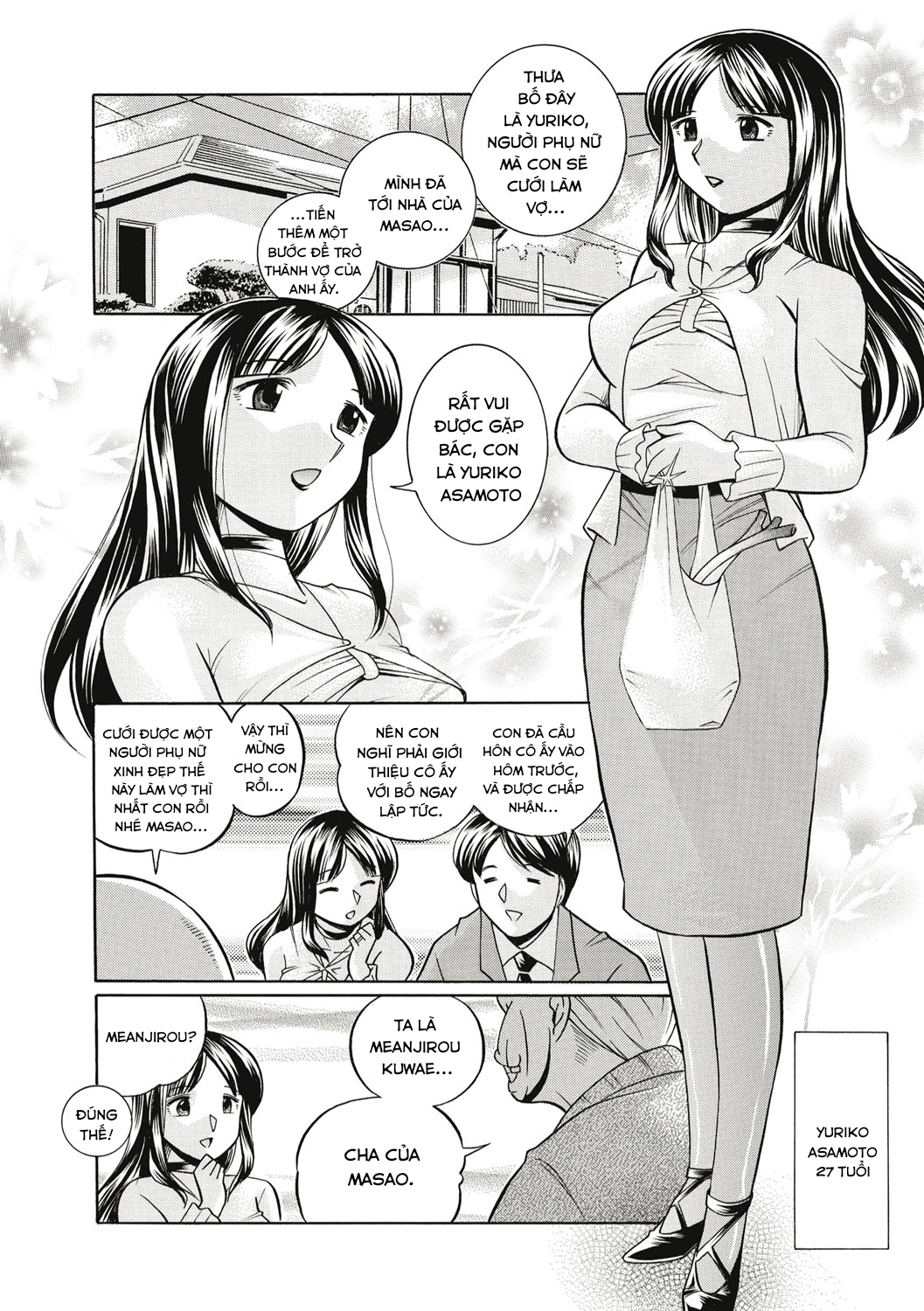Đọc truyện hentai Yuriko and her Father-in-Law - Chap 1