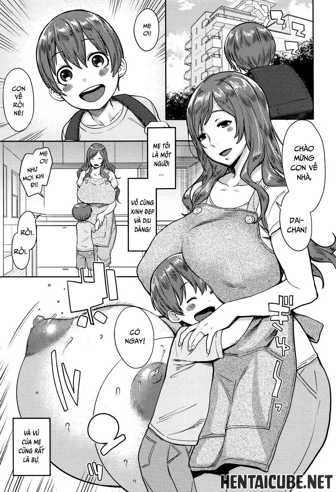 Đọc truyện hentai Chưa cai được sữa mẹ - Oneshot