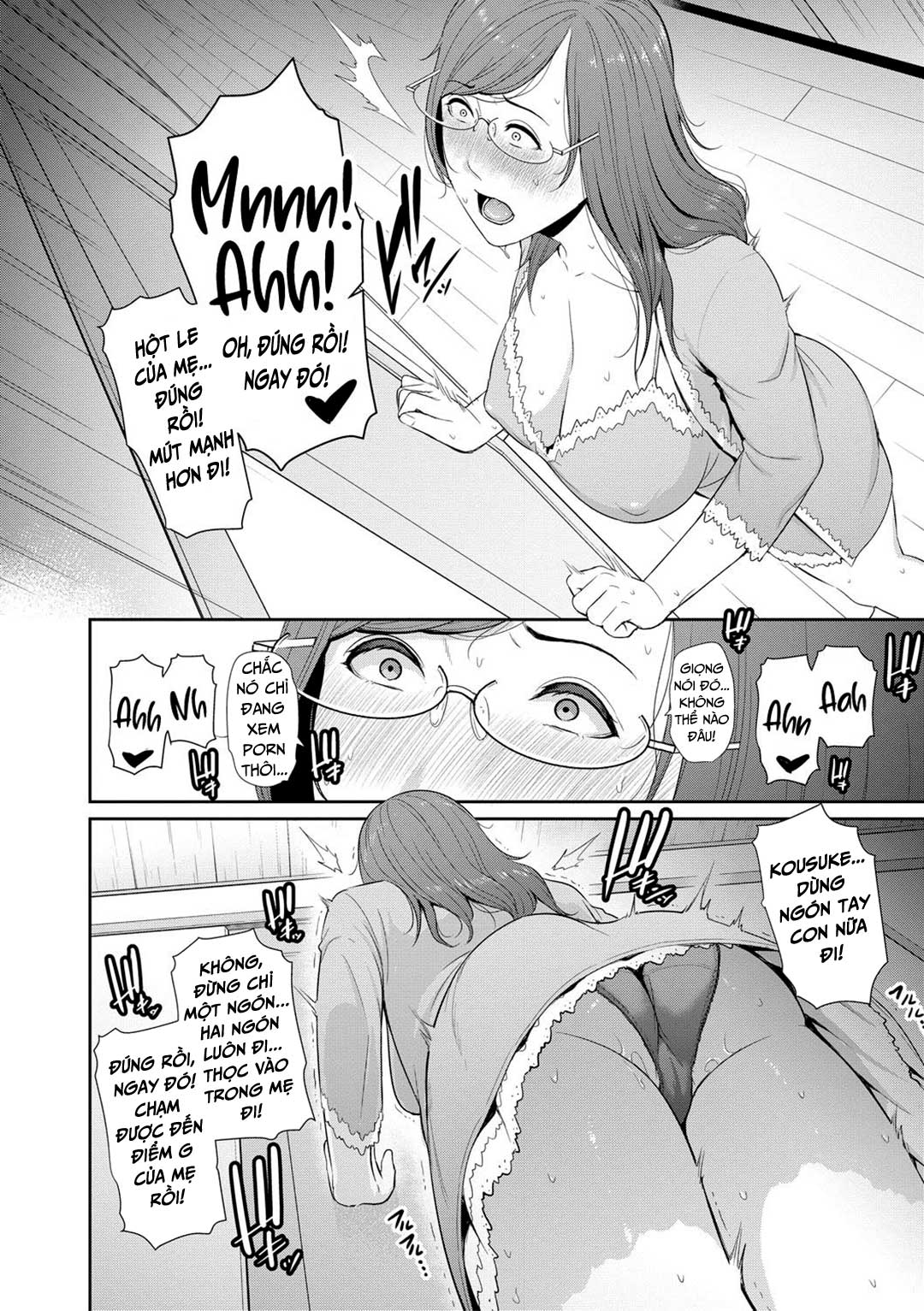 Đọc truyện hentai Ba người mẹ cuồng dâm - Chap 2