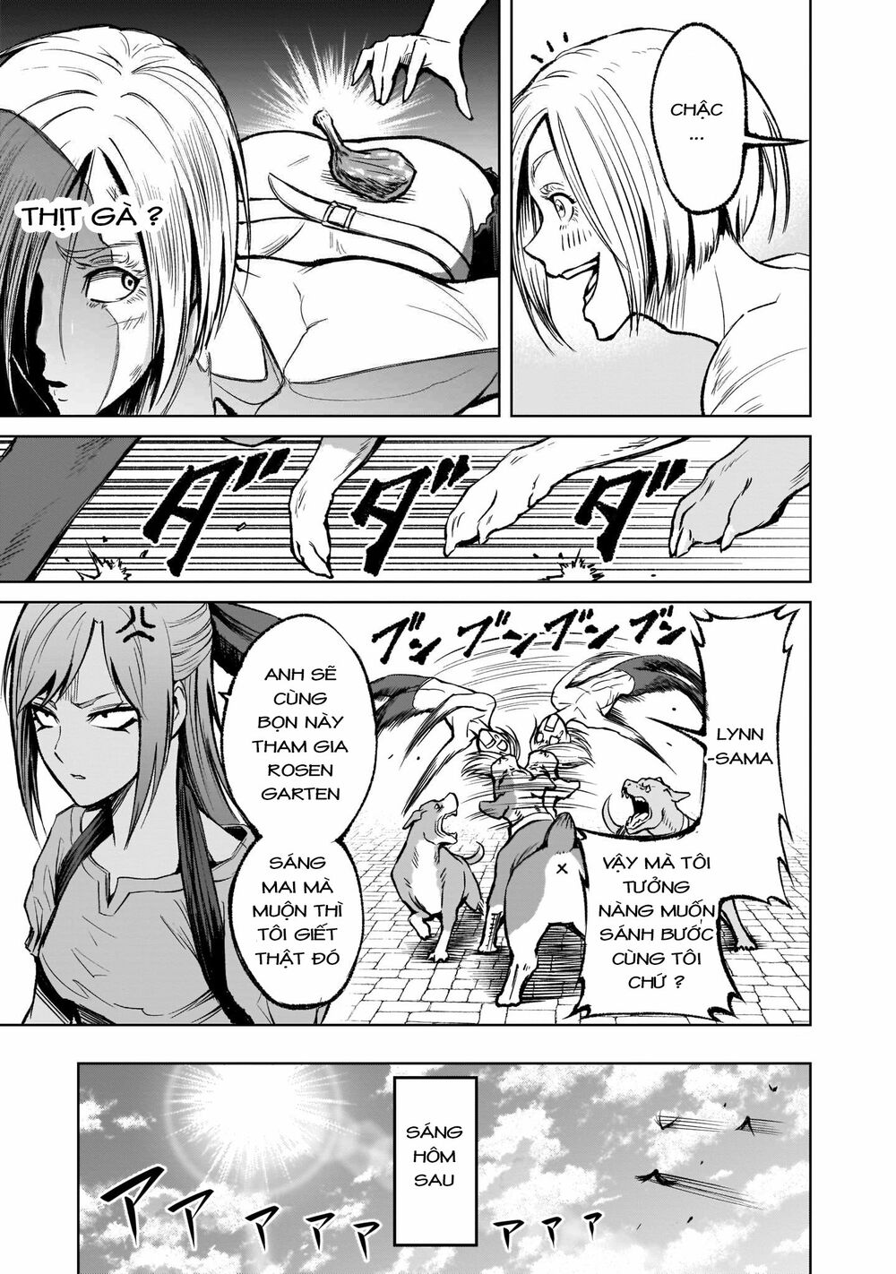 Đọc truyện hentai Vườn hoa hồng Saga - Chap 10: Chiến binh 〜Mannschaft〜