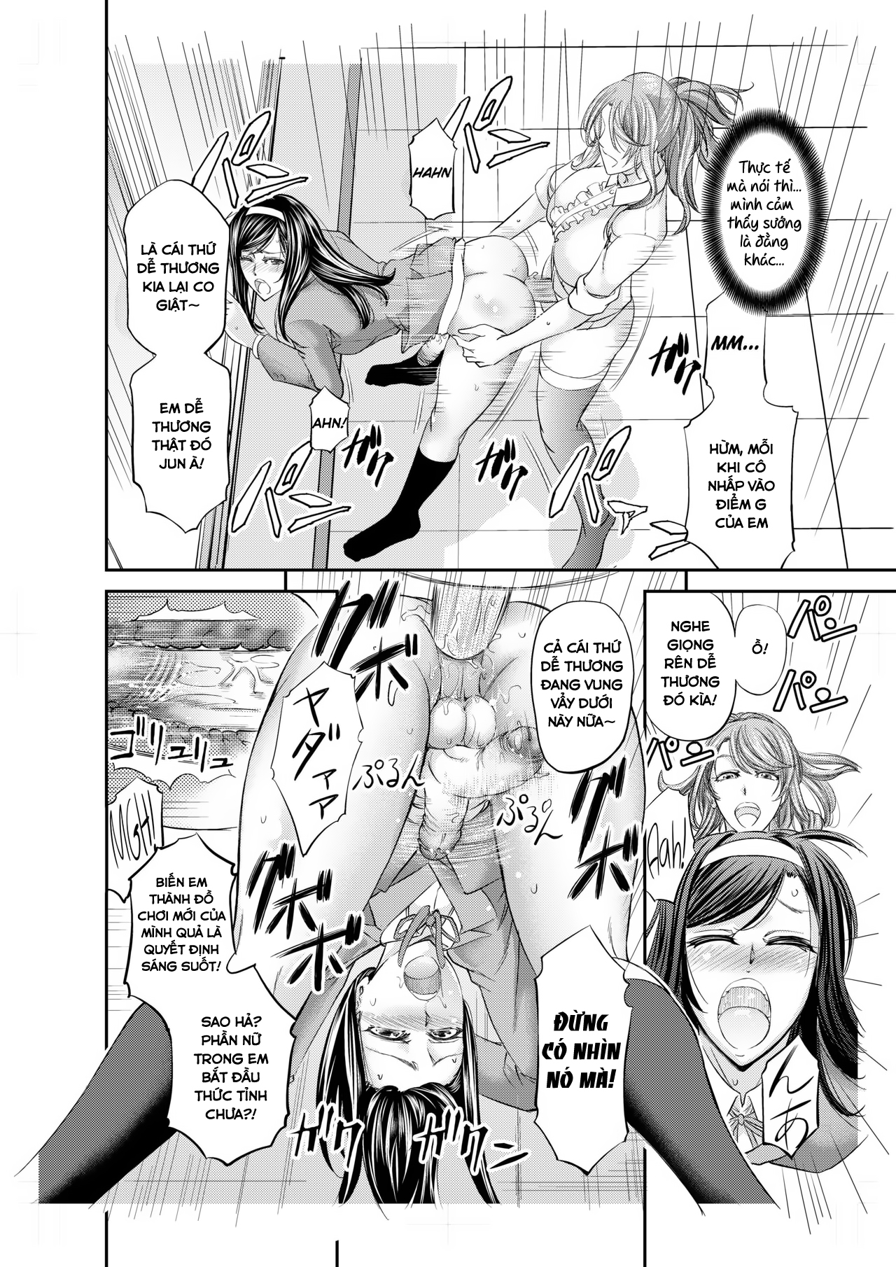 Đọc truyện hentai Hướng dẫn nữ tính hóa sau giờ học! - Oneshot