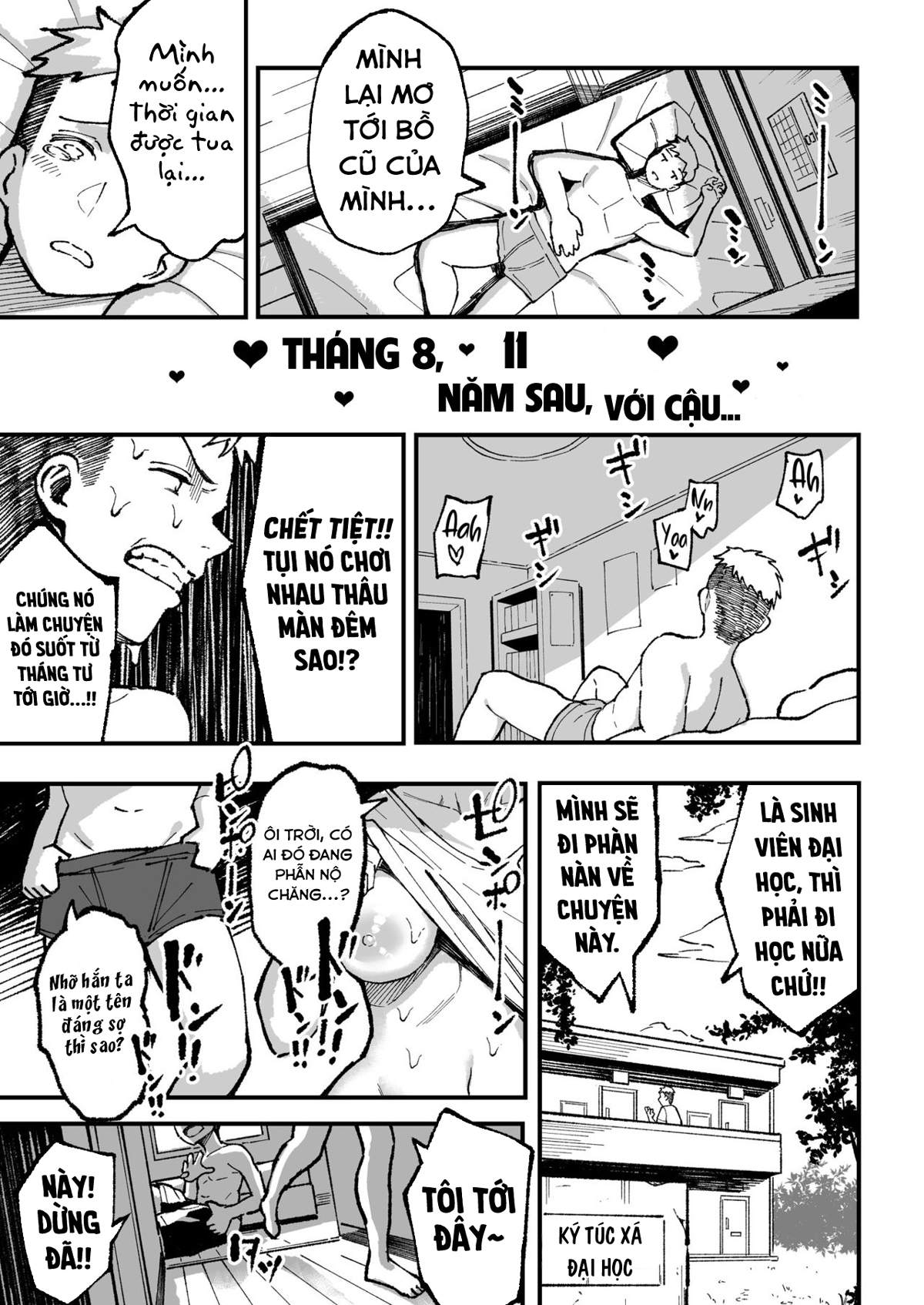 Đọc truyện hentai Tháng 8, 10 Năm Sau, Với Cậu. - Chap 4 - END