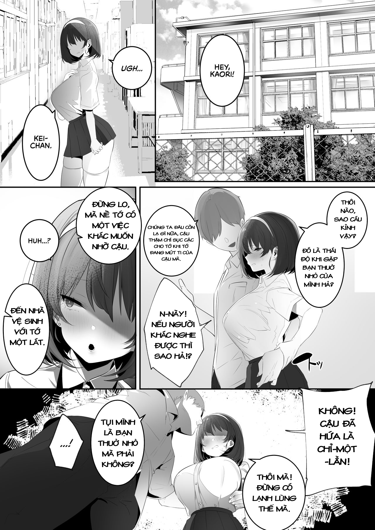 Đọc truyện hentai Cô Bạn Thuở Nhỏ Dú To Dễ Dụ! - Oneshot