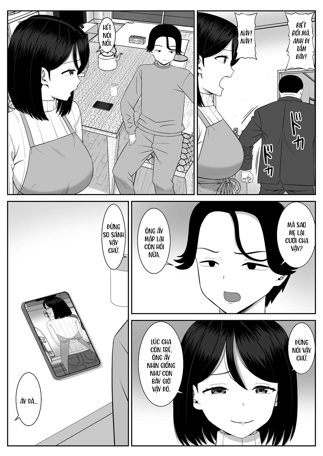 Đọc truyện hentai Con trai ham muốn mẹ - Oneshot