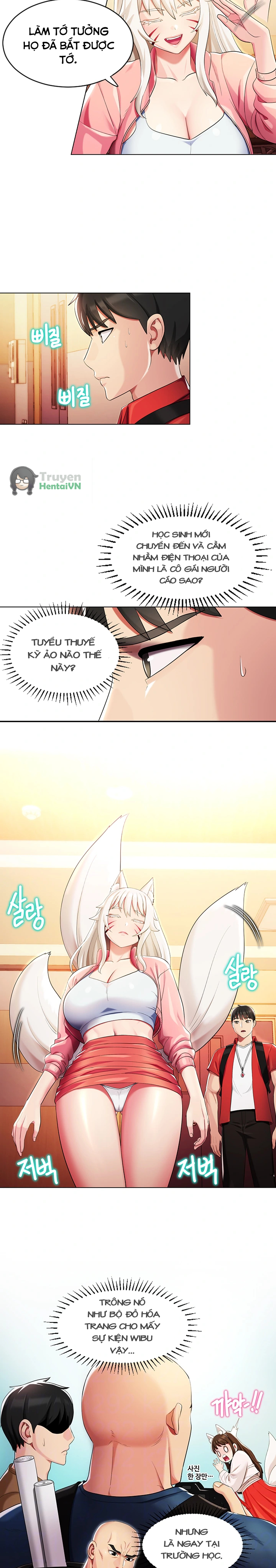 Đọc truyện hentai Phép thuật, hậu cung Yokai - Chap 4