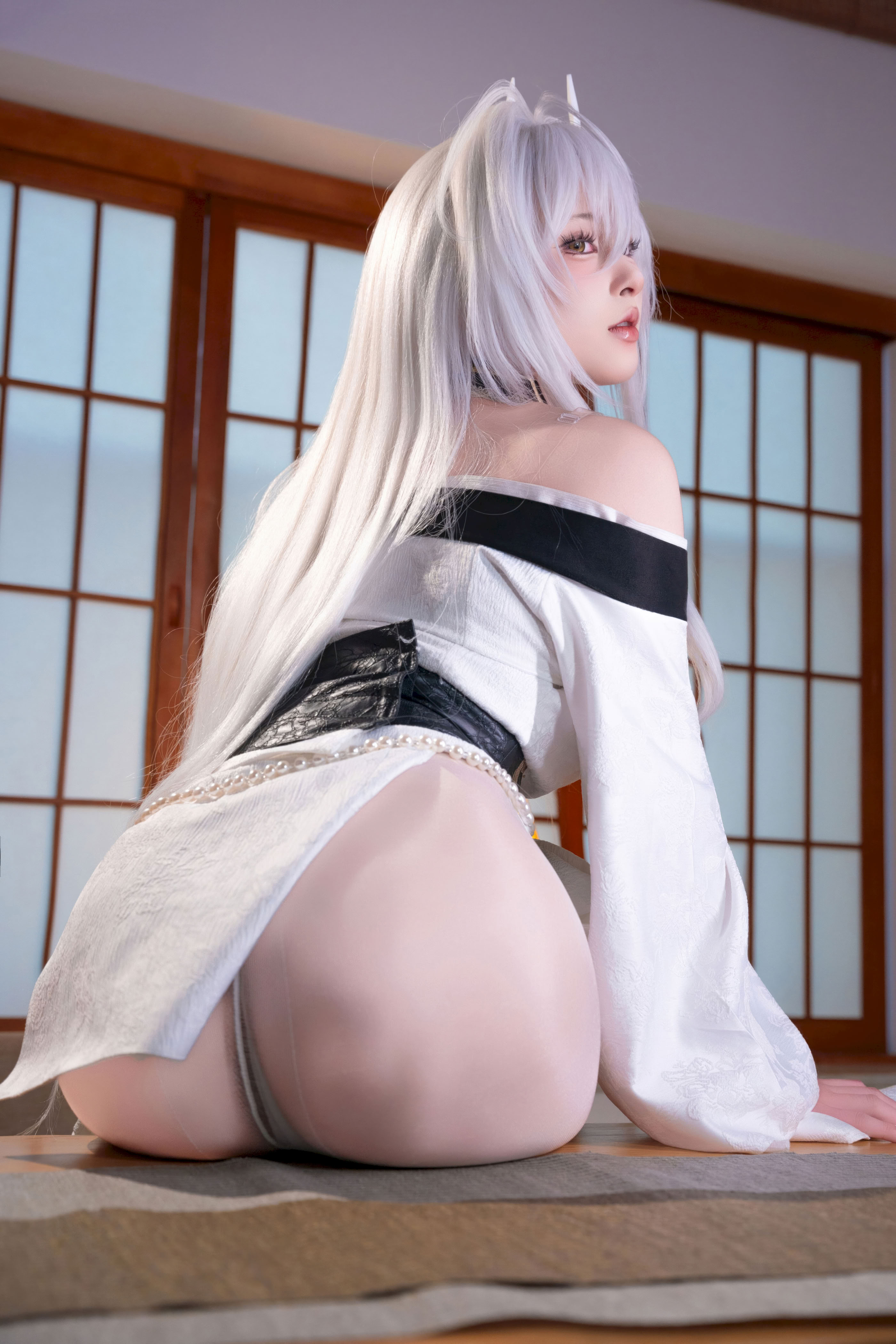 Đọc truyện hentai Tuyển tập Albums siêu phẩm Cosplay - Chap 1429 - Yuno Shimizu - Azur Lane Hakuhou Kimono